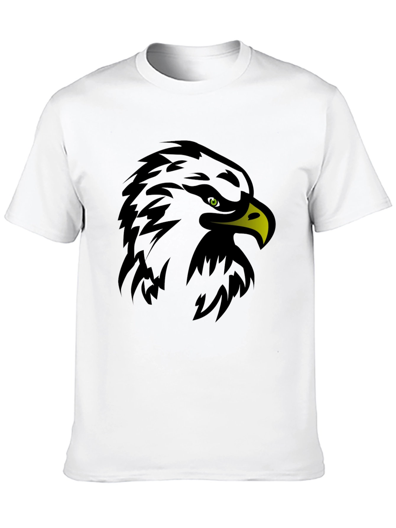 Eagle Graphic Black T-Shirt - Bold Design