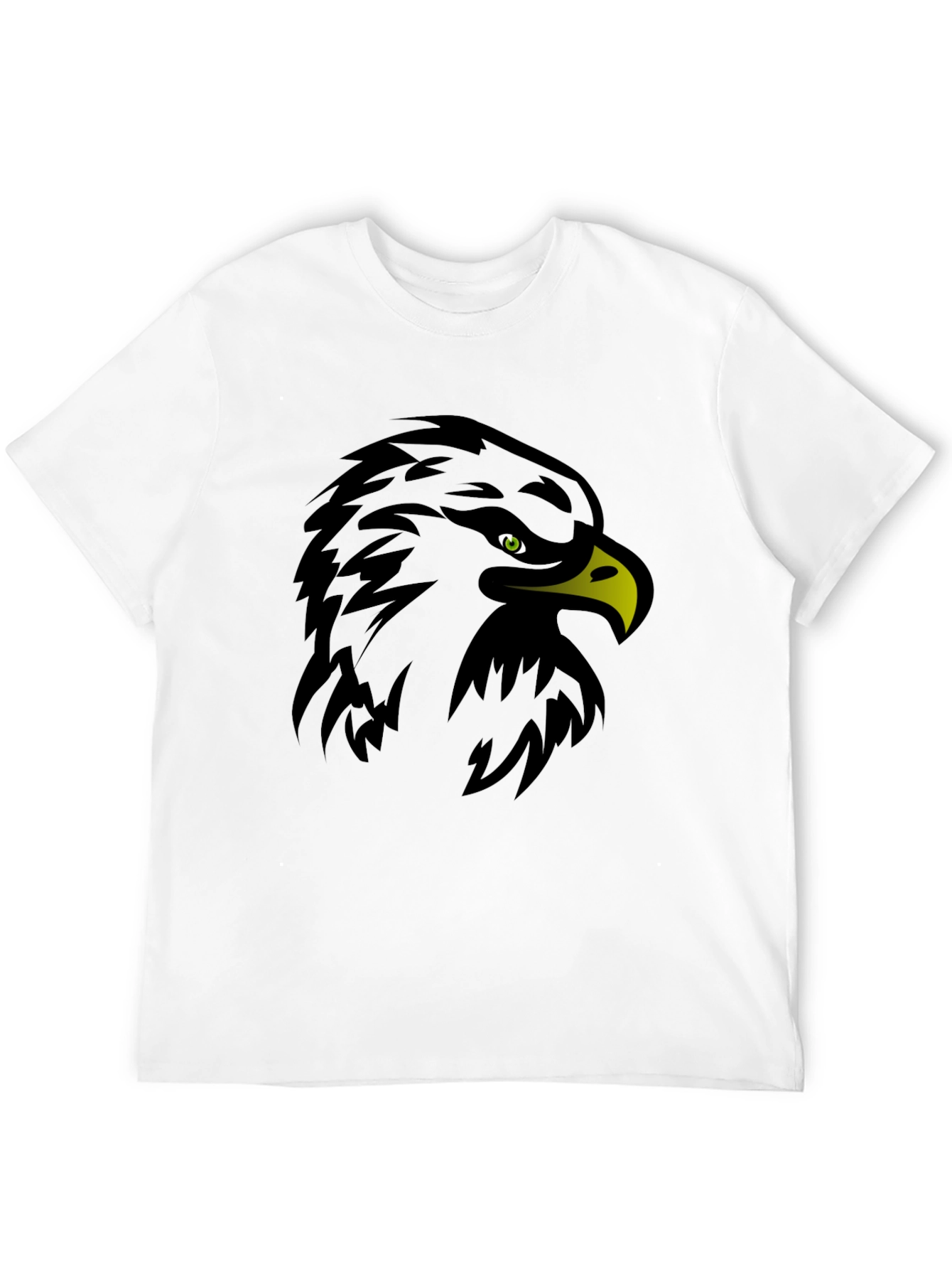 Eagle Graphic Black T-Shirt - Bold Design