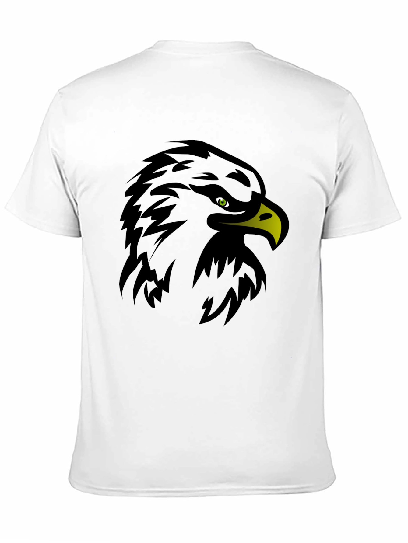 Eagle Graphic Black T-Shirt - Bold Design