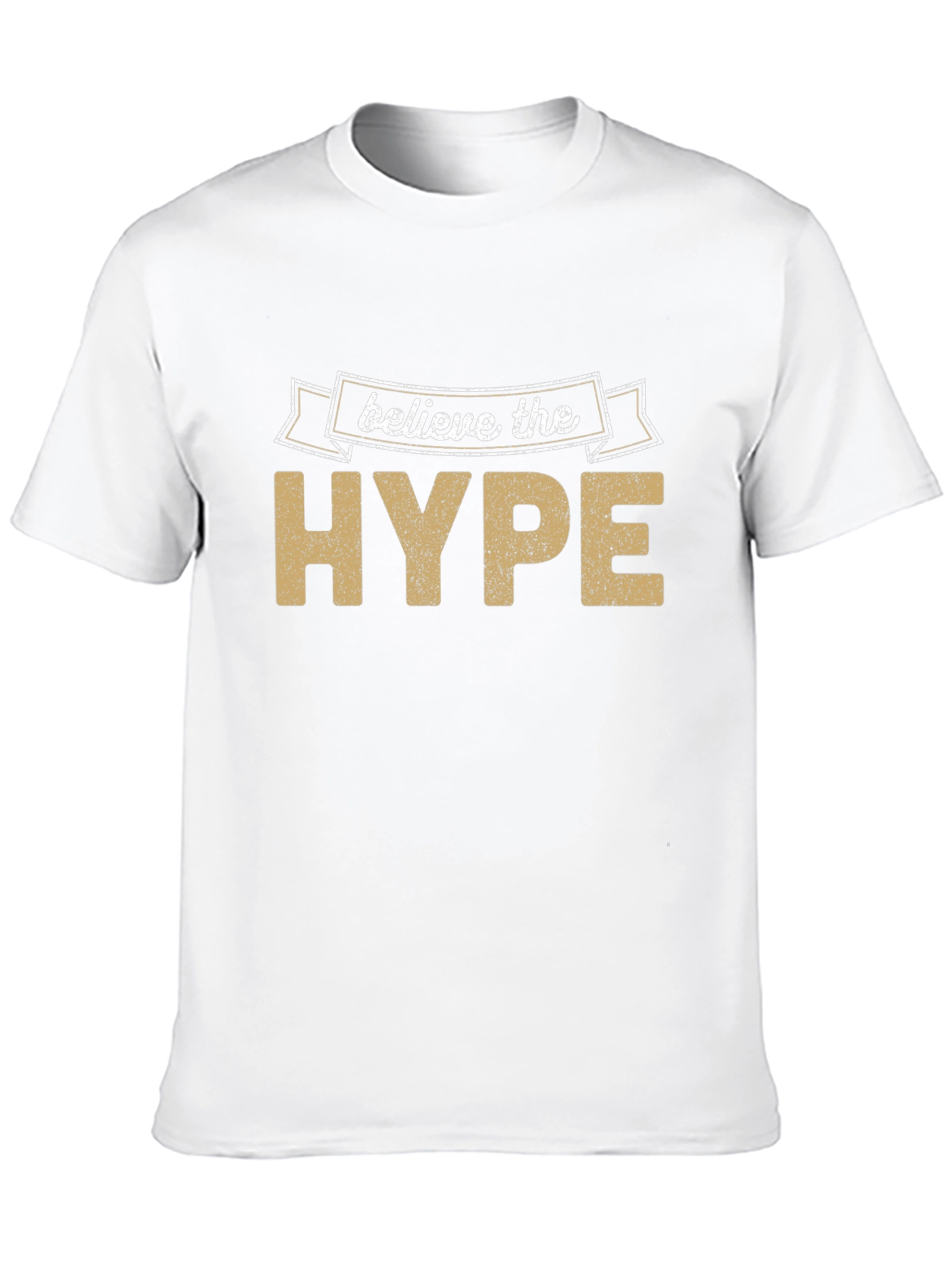 Believe the Hype Black Graphic Tee