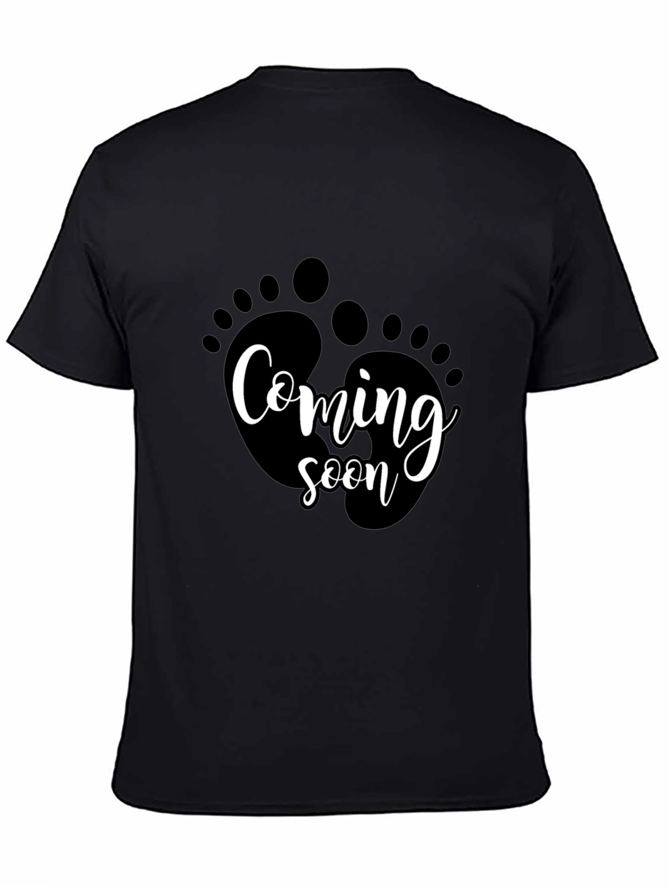 Coming Soon Baby Feet Graphic Tee