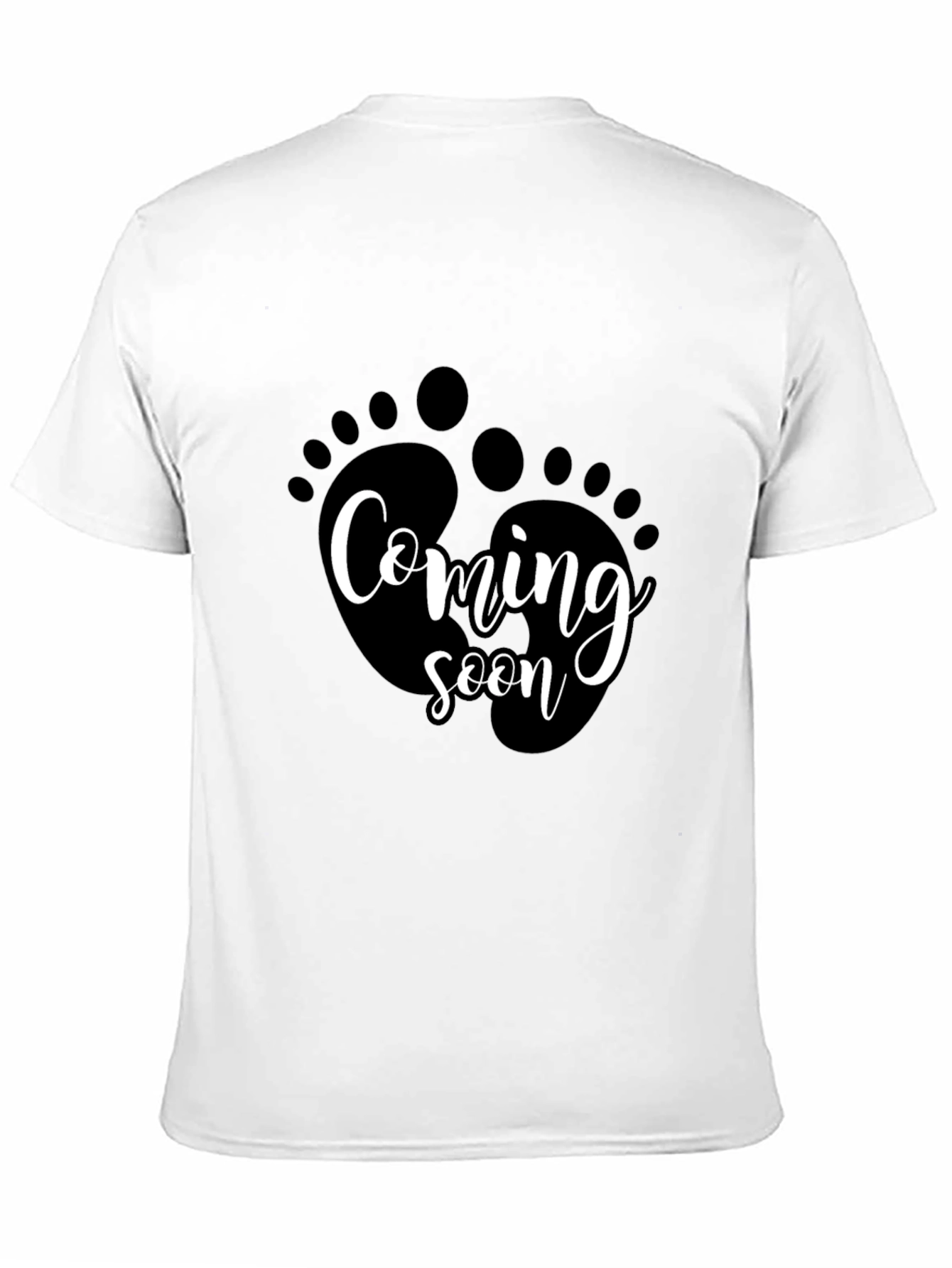 Coming Soon Baby Feet Graphic Tee