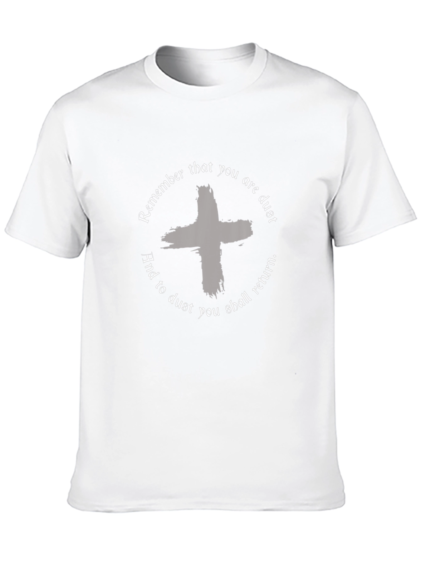 Remember You Are Dust Black Graphic T-Shirt