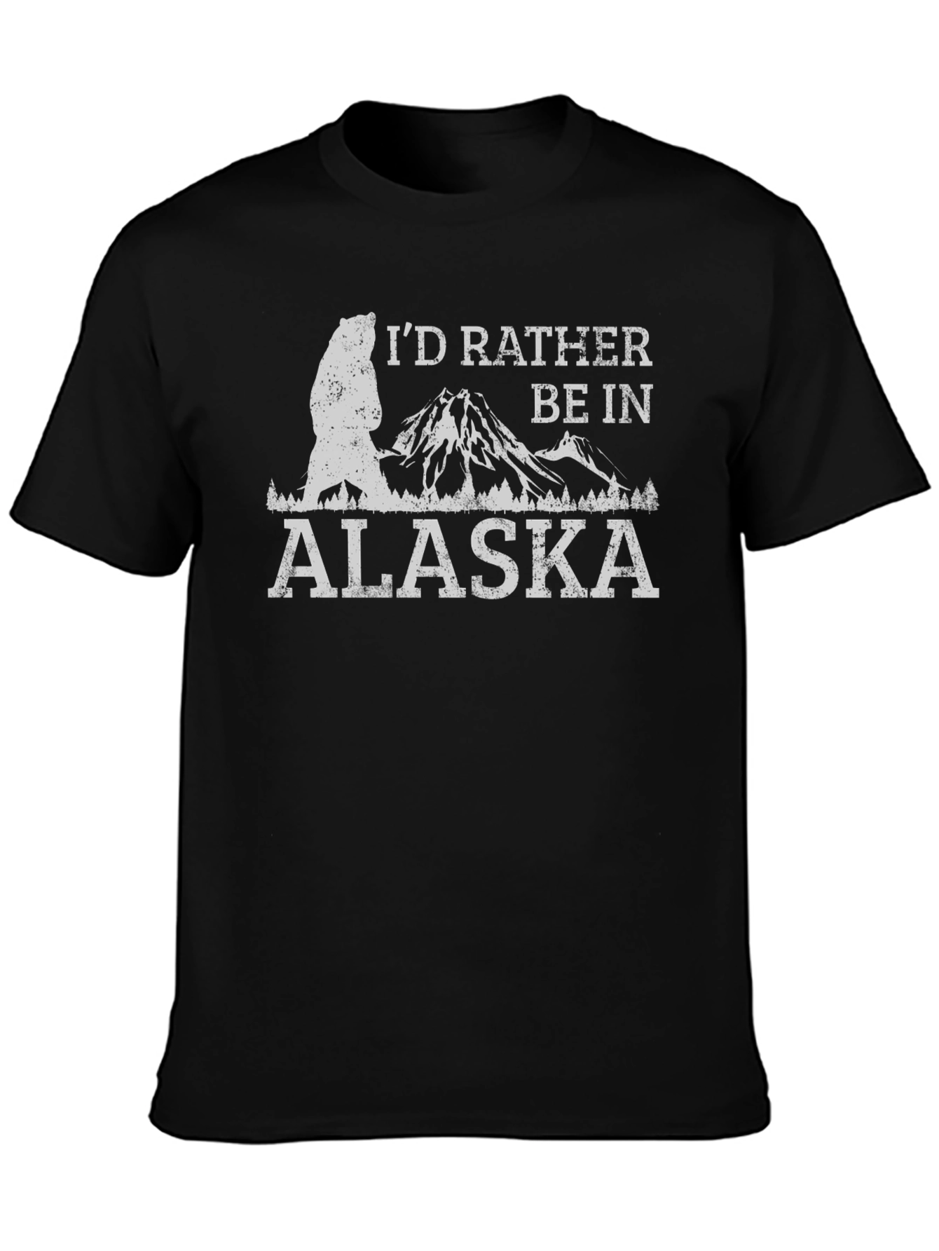 Alaska Bear Graphic Tee -  Adventure Awaits!
