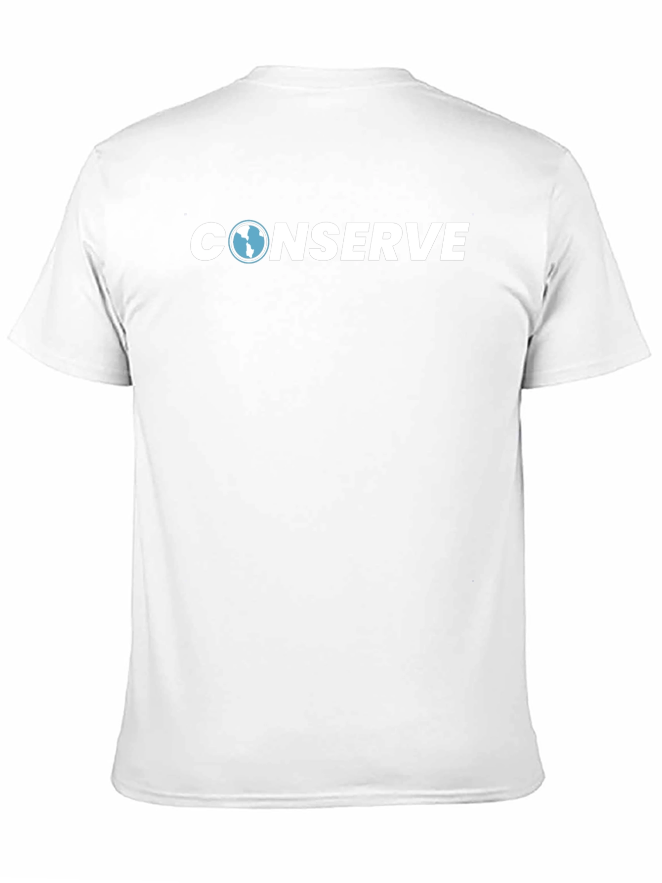 Conserve Earth Graphic T-Shirt - Black