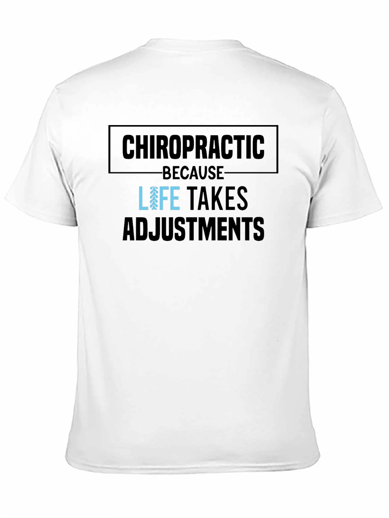 Chiropractic Adjustment T-Shirt - Black