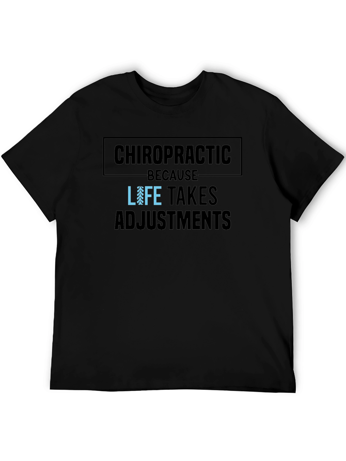 Chiropractic Adjustment T-Shirt - Black