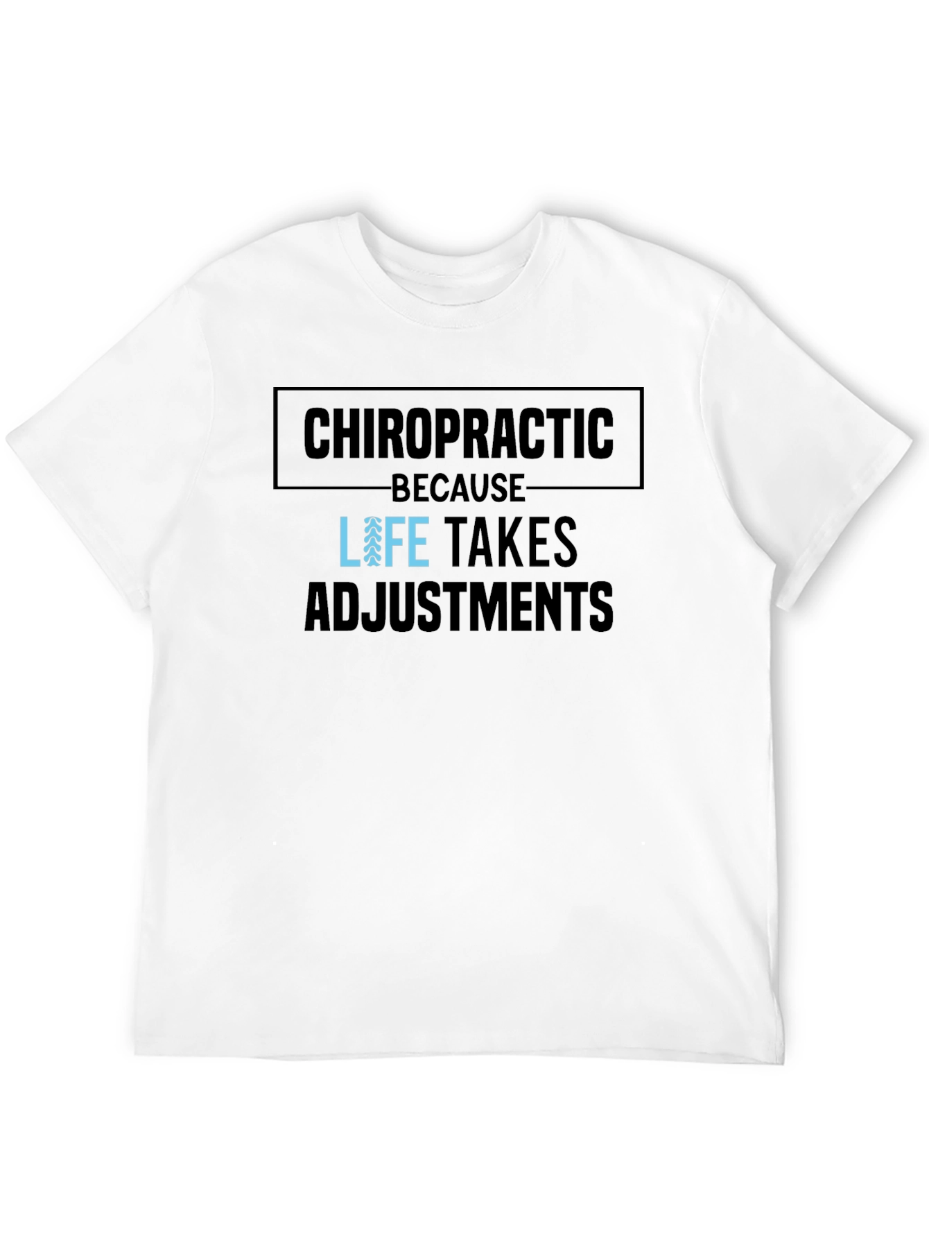 Chiropractic Adjustment T-Shirt - Black