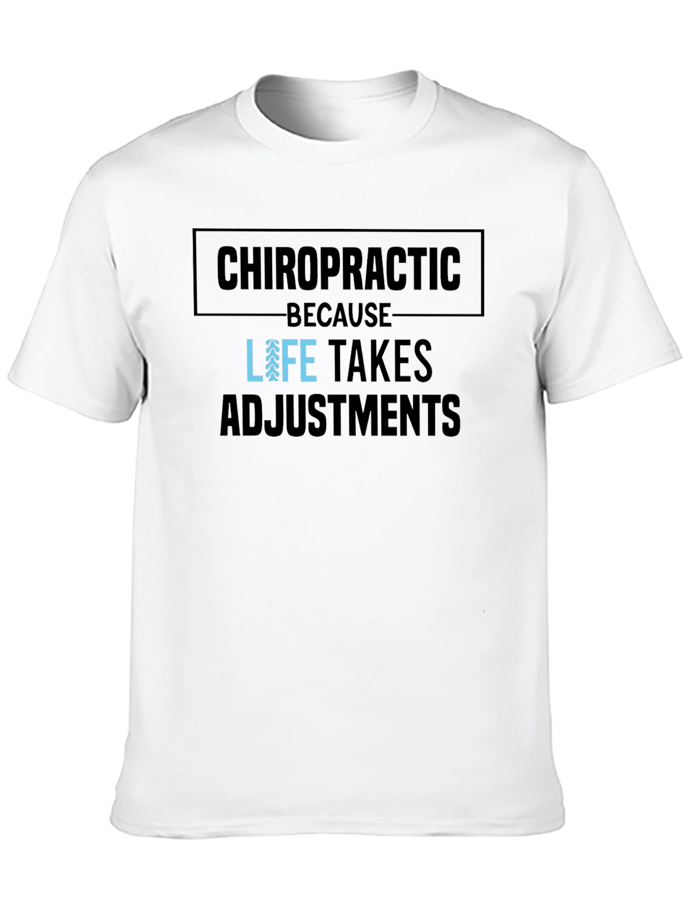 Chiropractic Adjustment T-Shirt - Black