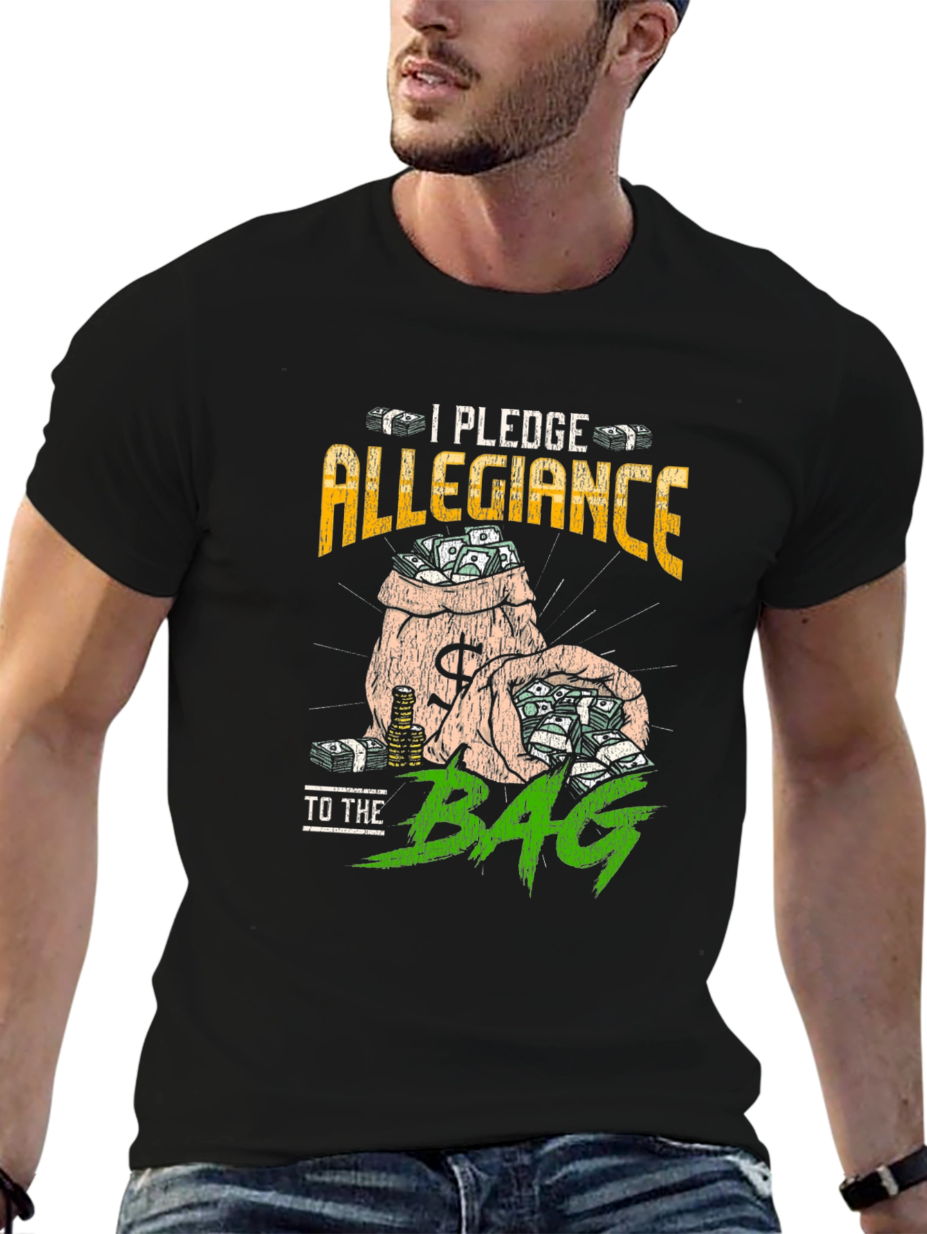 I Pledge Allegiance to The Bag Graphic Tee