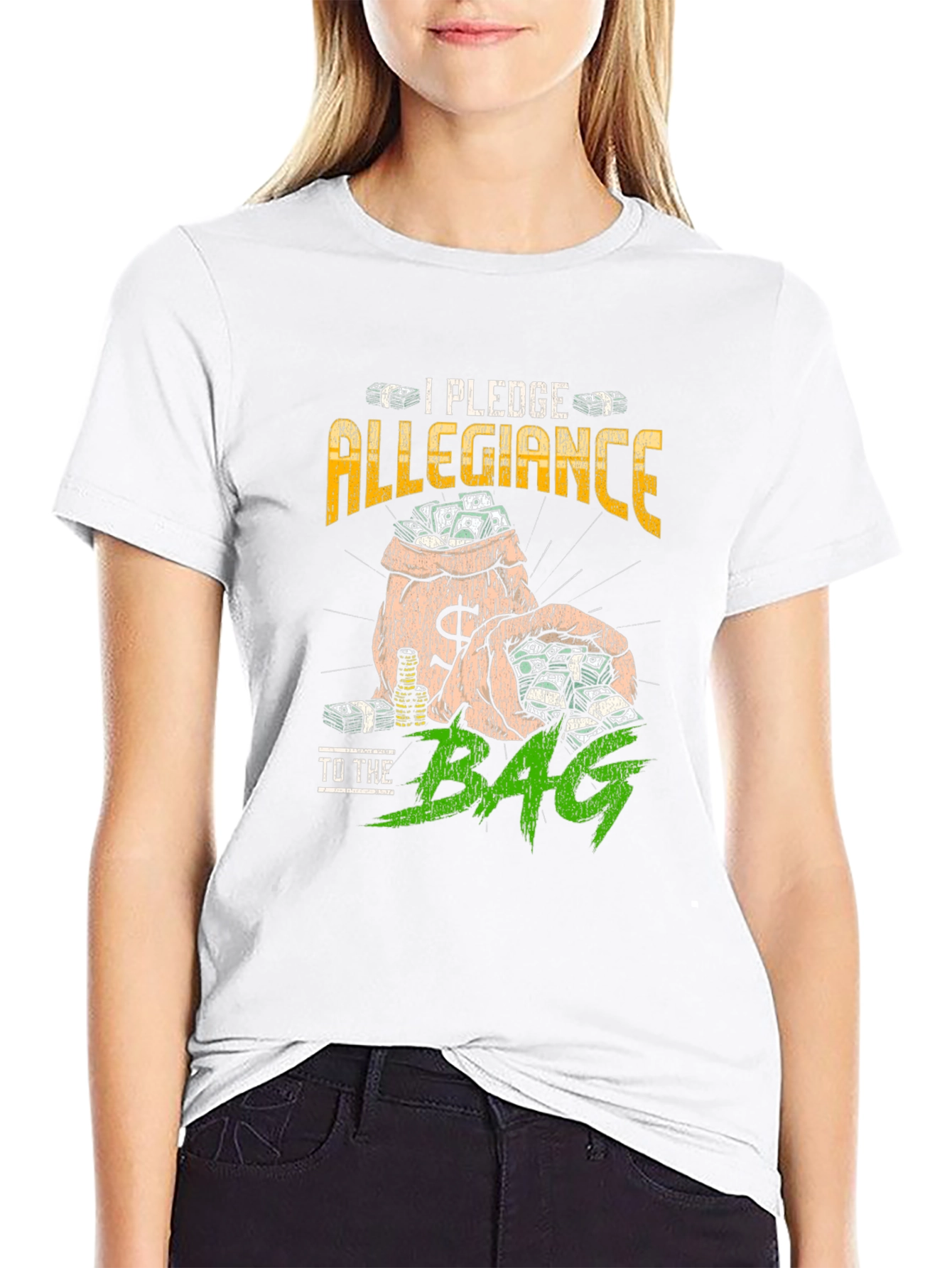 I Pledge Allegiance to The Bag Graphic Tee