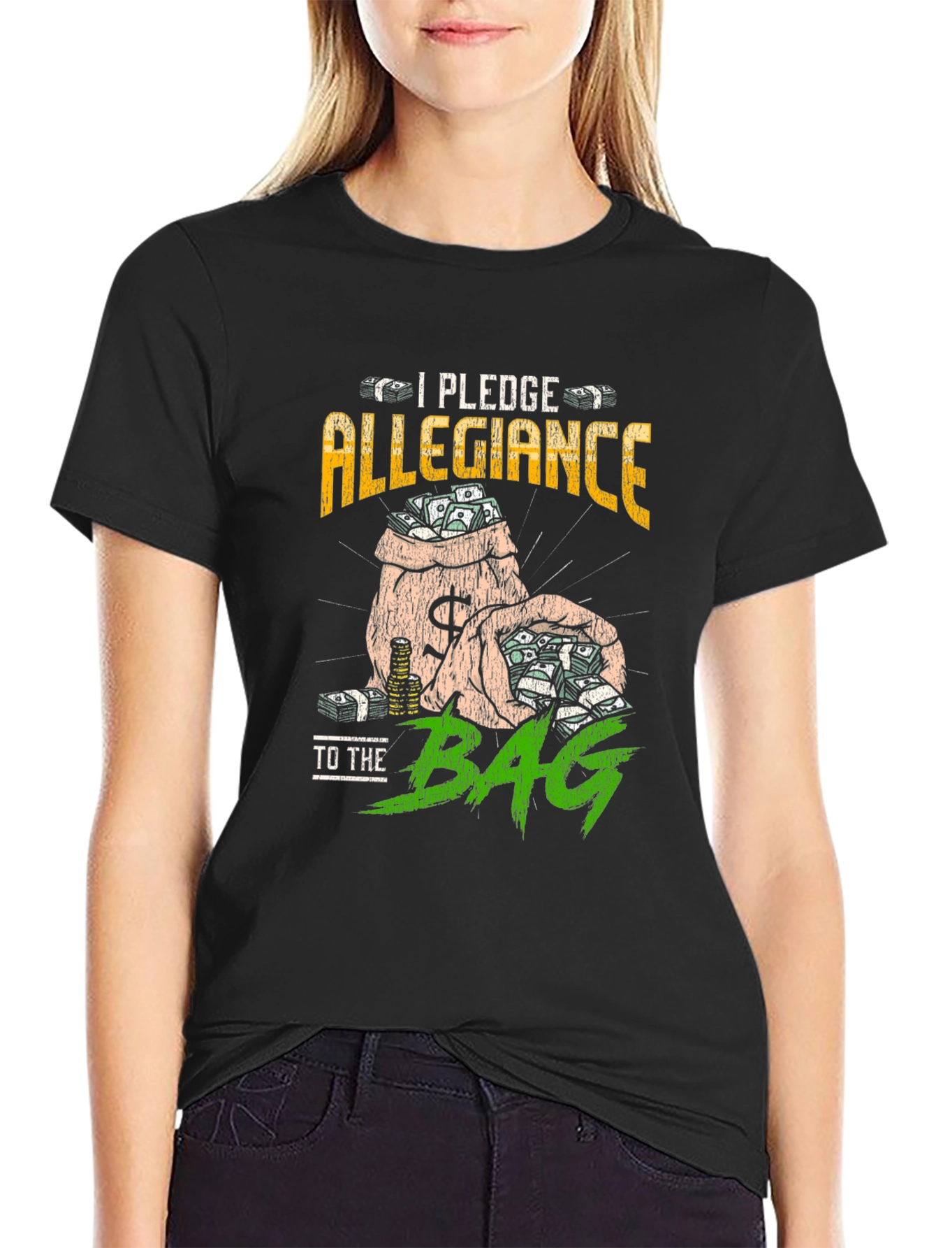I Pledge Allegiance to The Bag Graphic Tee