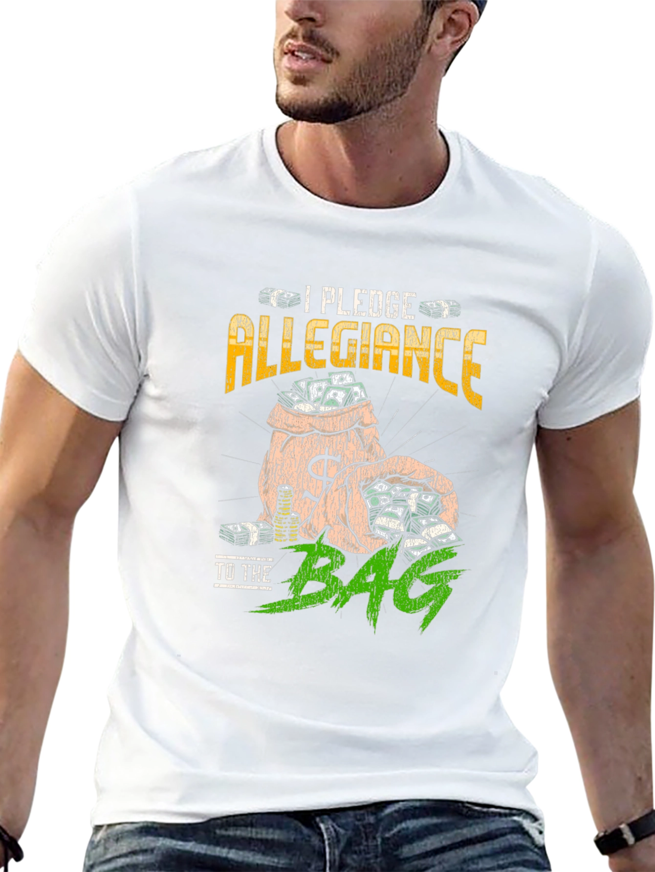 I Pledge Allegiance to The Bag Graphic Tee