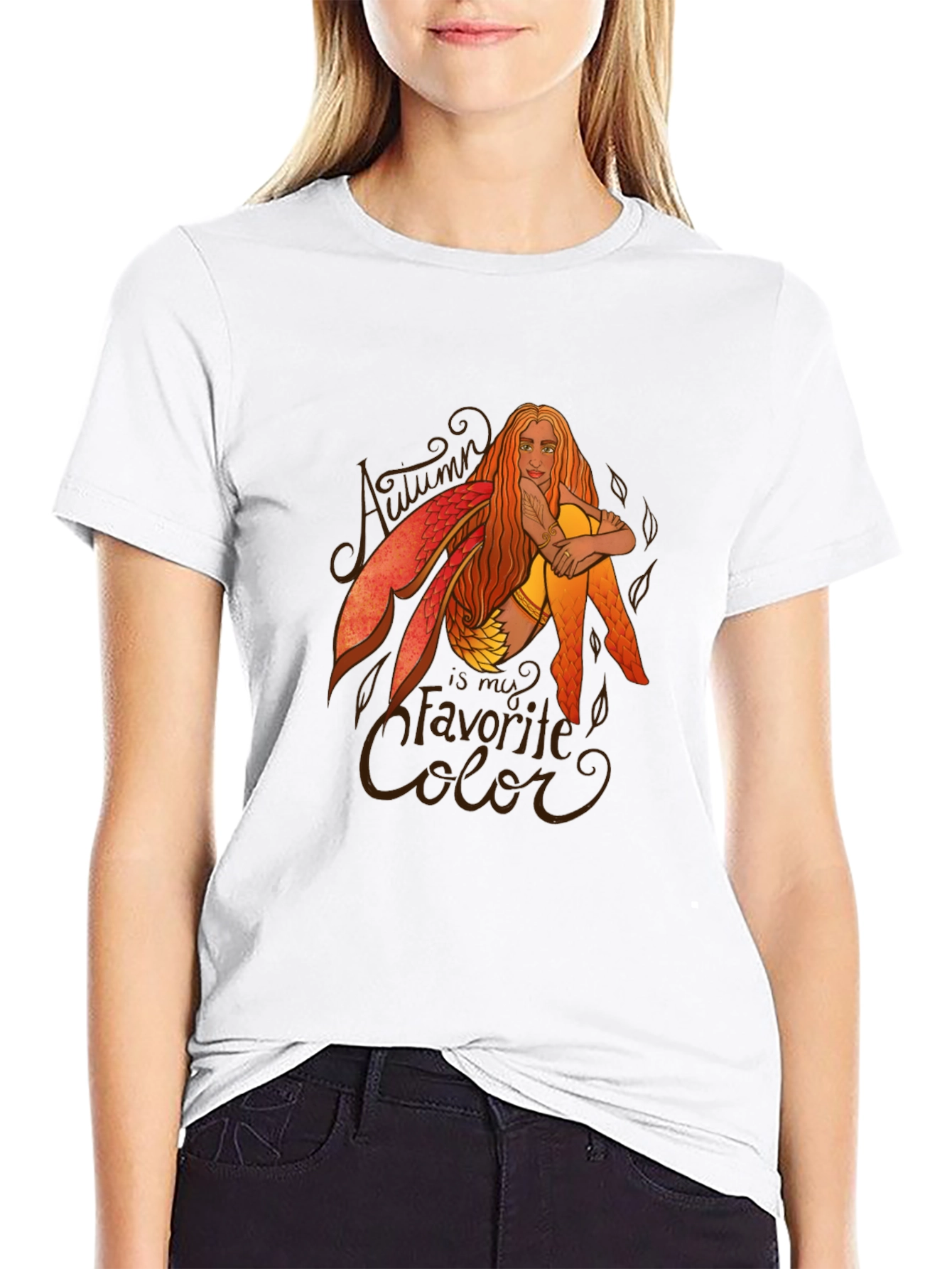 Autumn Fairy Graphic T-Shirt