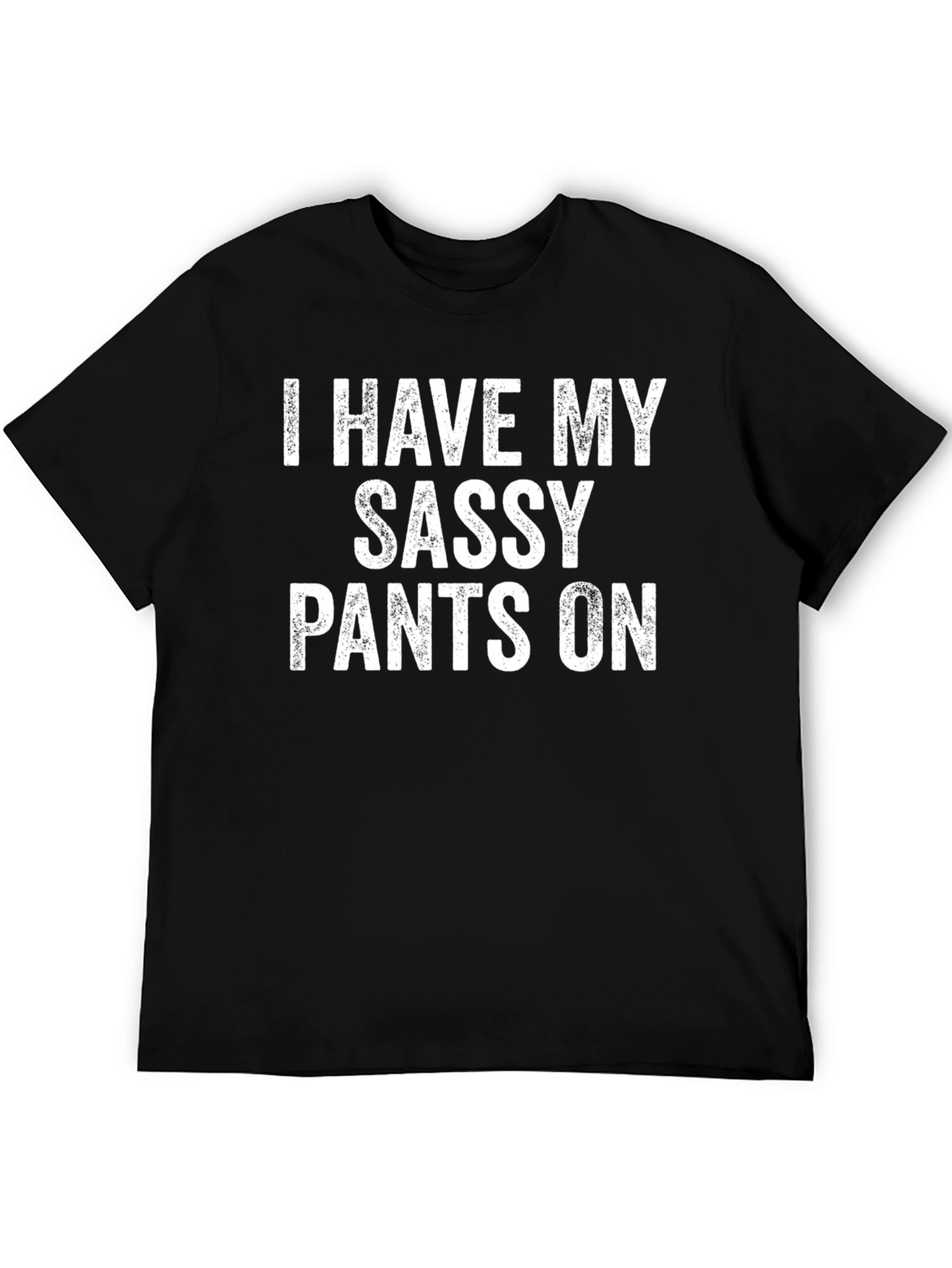 Sassy Pants Graphic T-Shirt - Black