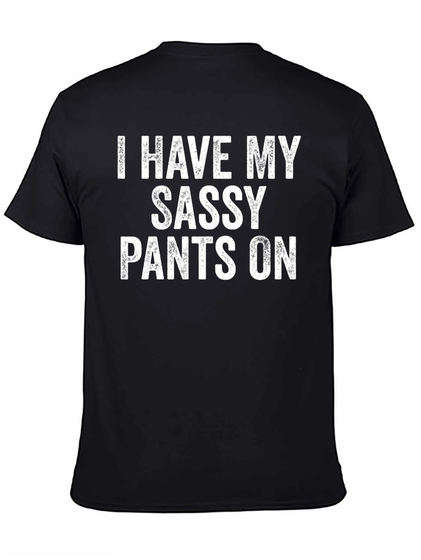 Sassy Pants Graphic T-Shirt - Black