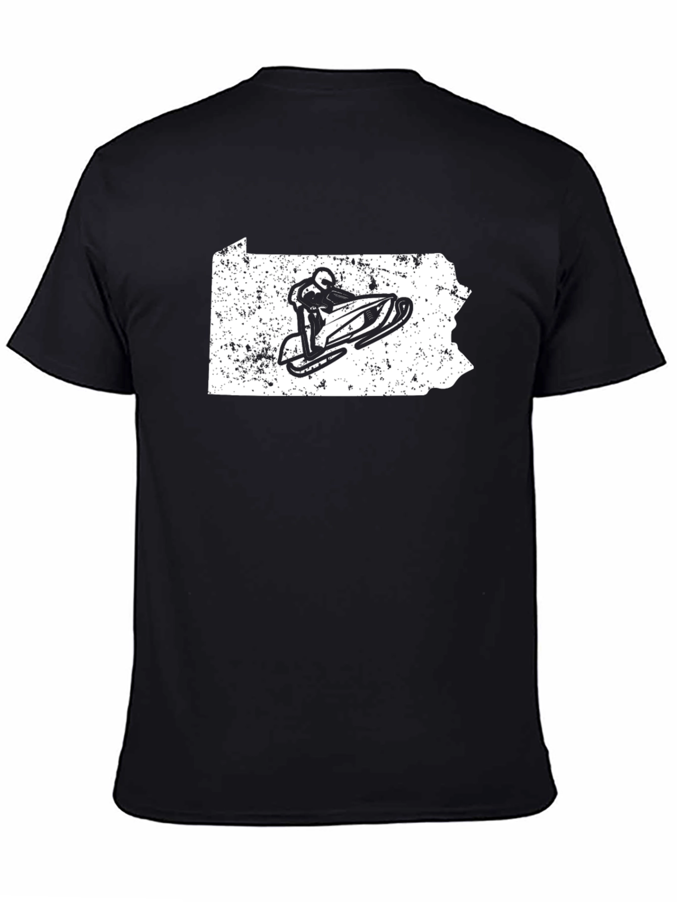 Snowmobile Pennsylvania State Pride T-Shirt