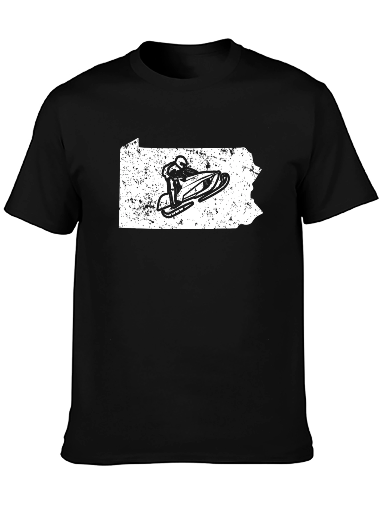 Snowmobile Pennsylvania State Pride T-Shirt
