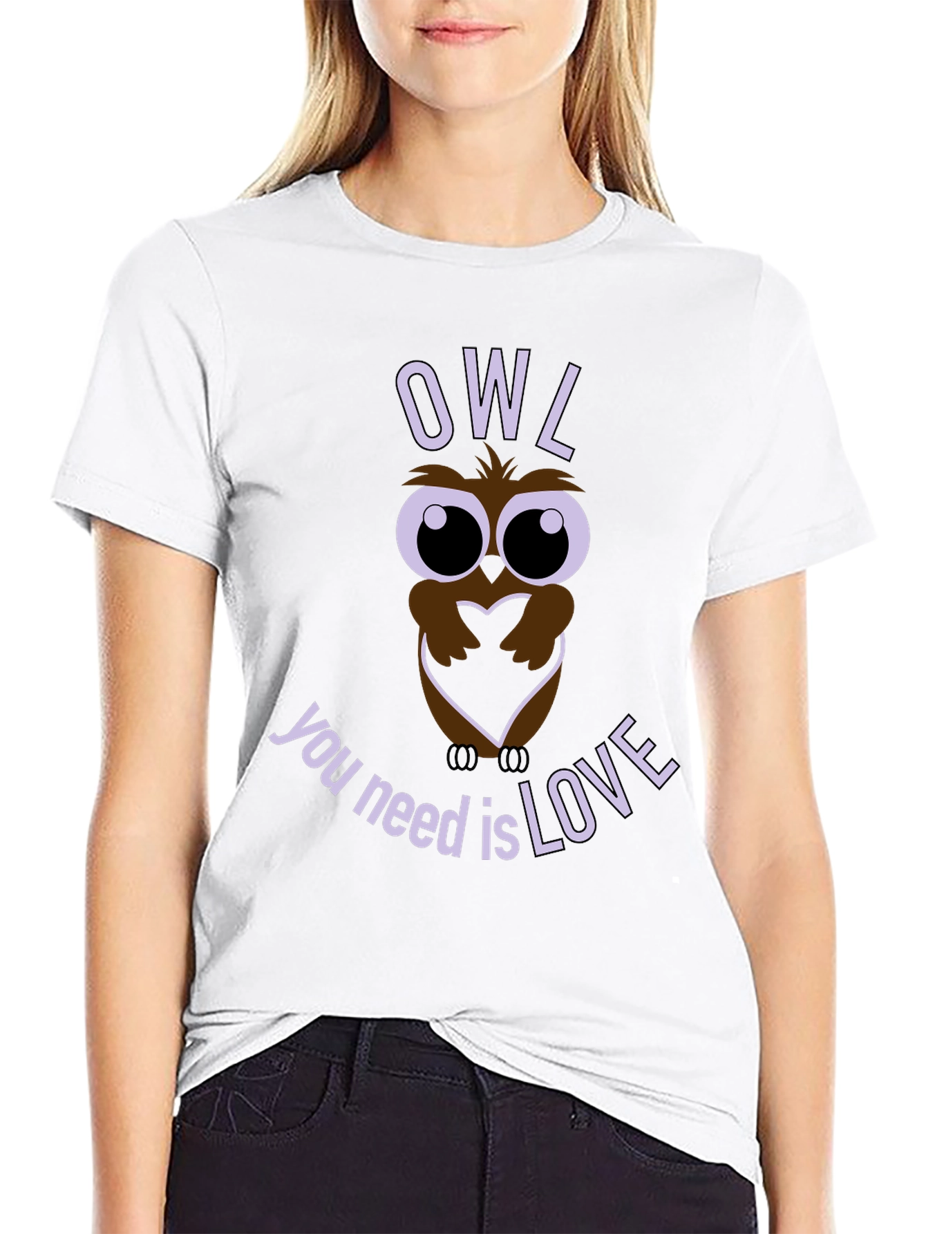 Owl You Need is Love T-Shirt - Graphic Tee