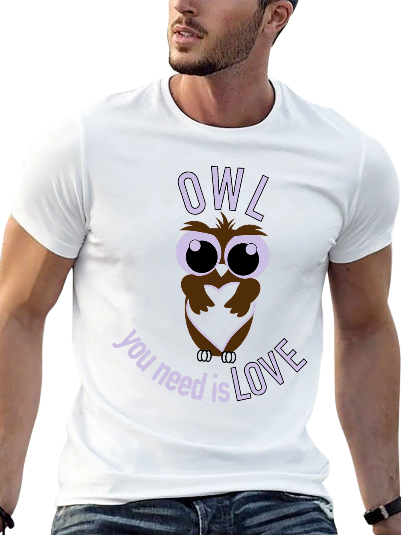 Owl You Need is Love T-Shirt - Graphic Tee