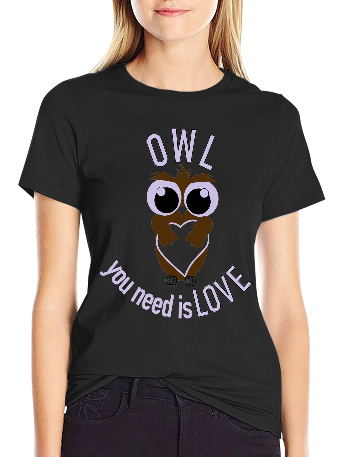 Owl You Need is Love T-Shirt - Graphic Tee