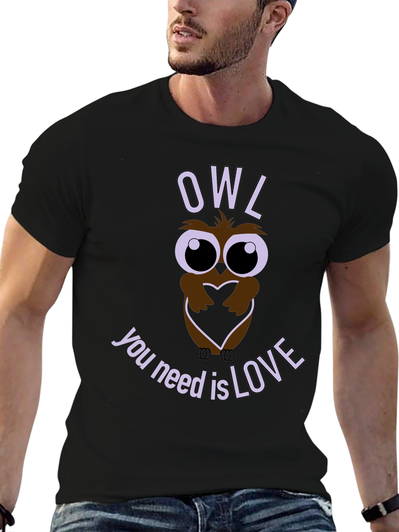 Owl You Need is Love T-Shirt - Graphic Tee