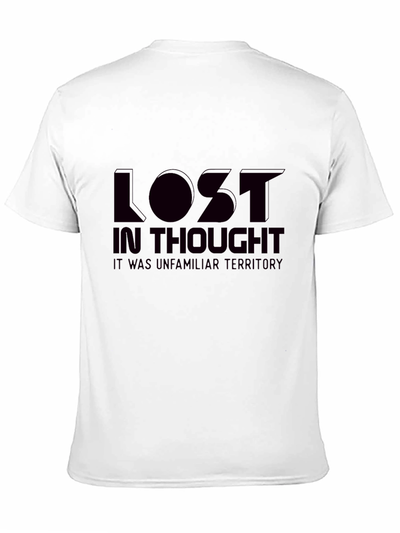 Lost in Thought Graphic T-Shirt