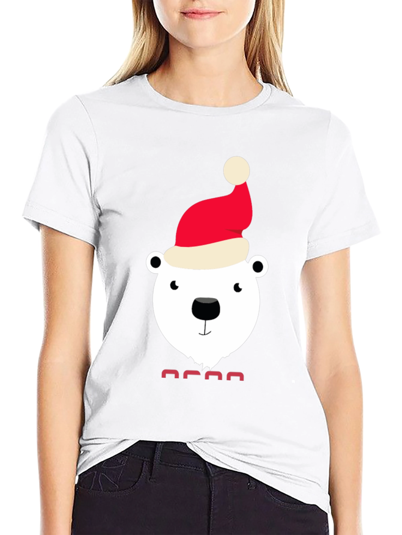 Festive Polar Bear T-Shirt