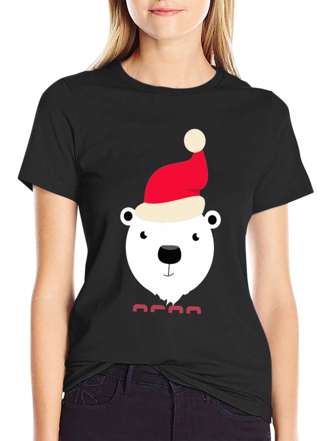 Festive Polar Bear T-Shirt