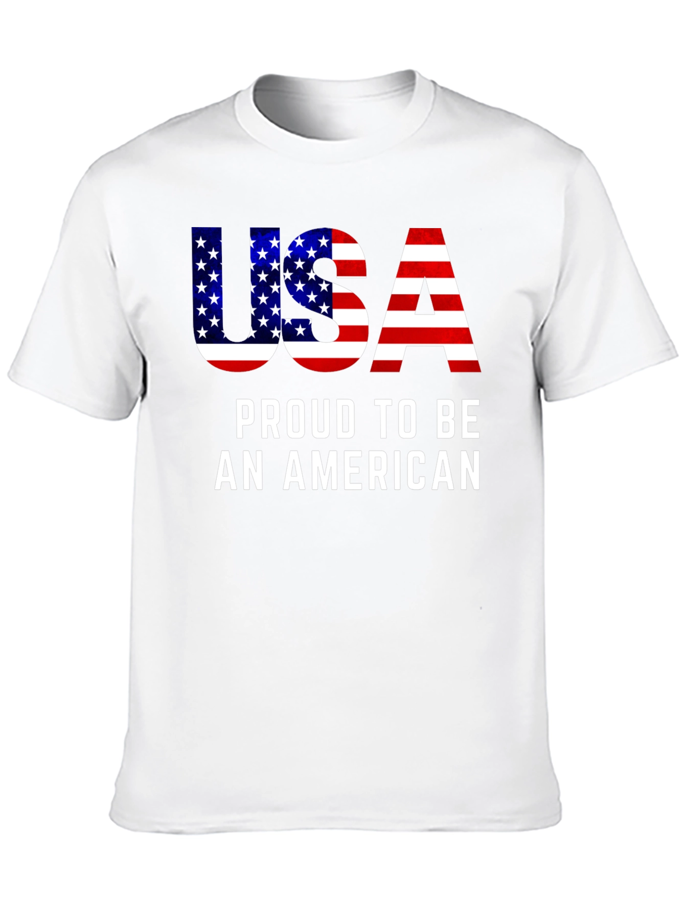 USA Proud American Flag T-Shirt