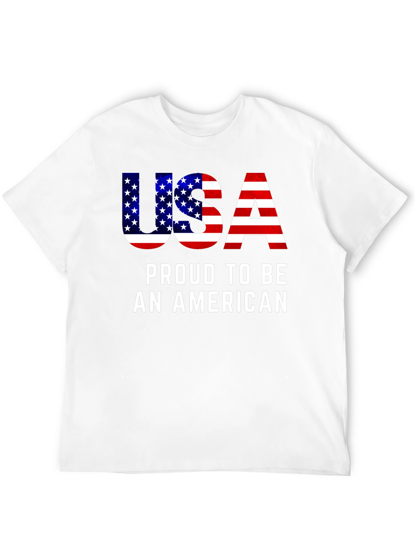 USA Proud American Flag T-Shirt