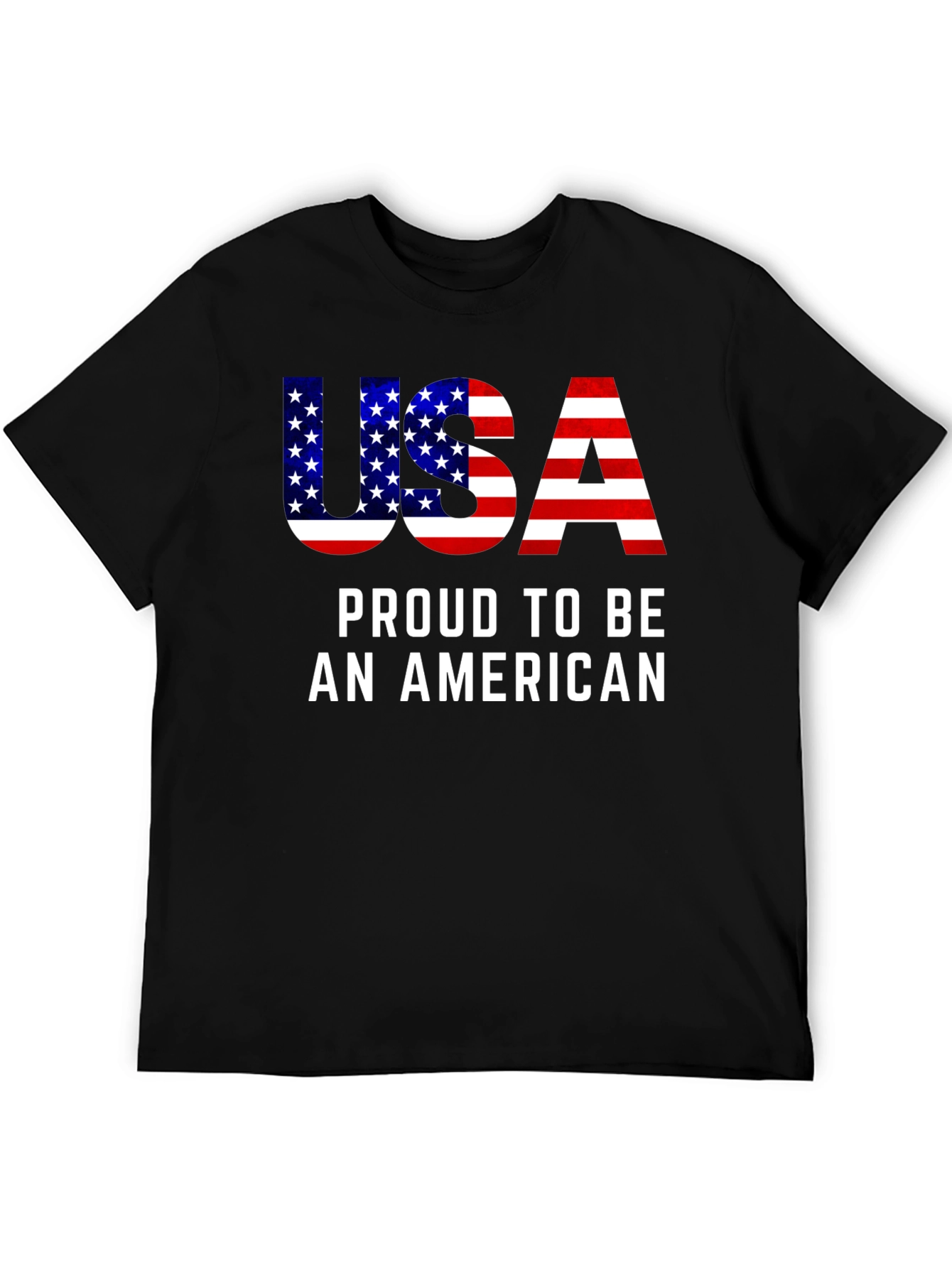 USA Proud American Flag T-Shirt