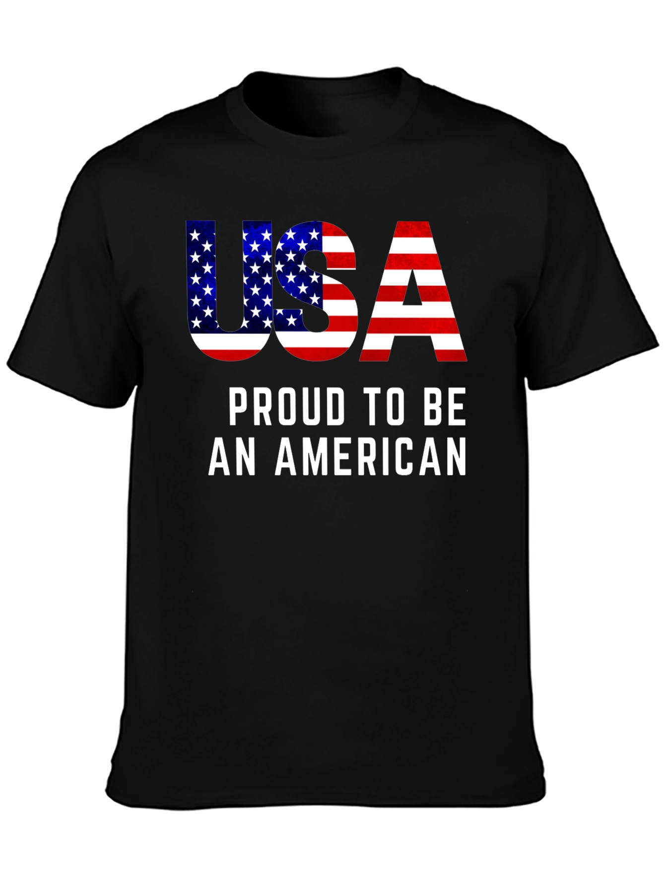USA Proud American Flag T-Shirt