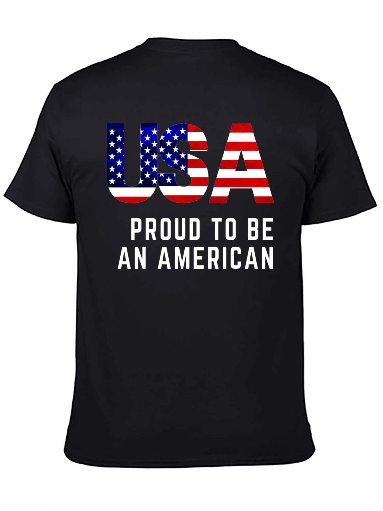 USA Proud American Flag T-Shirt
