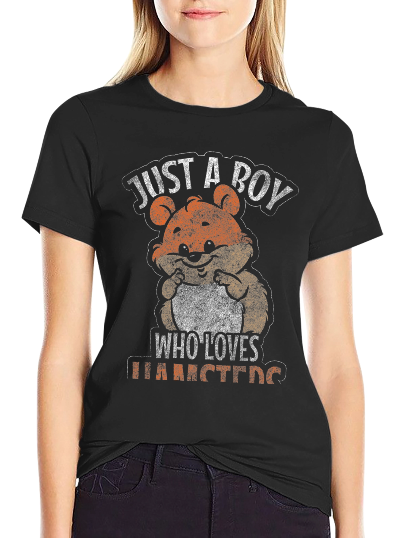 Just A Boy Who Loves Hamsters T-Shirt