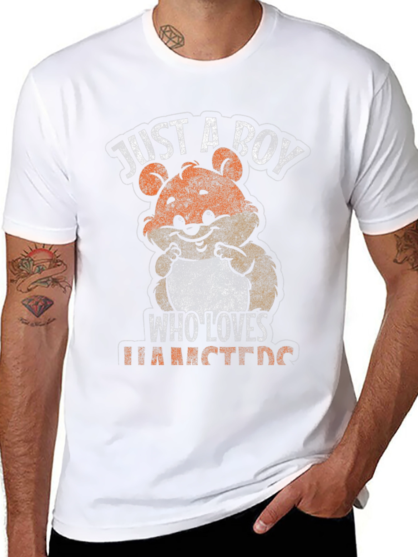 Just A Boy Who Loves Hamsters T-Shirt