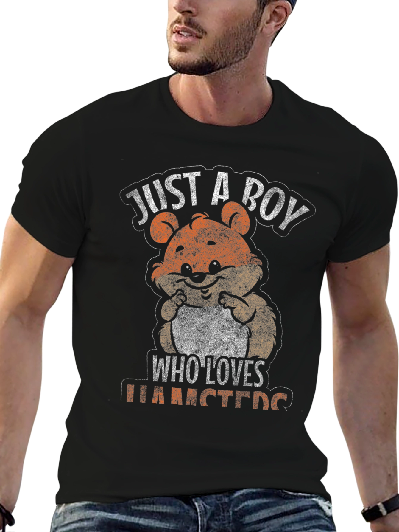 Just A Boy Who Loves Hamsters T-Shirt