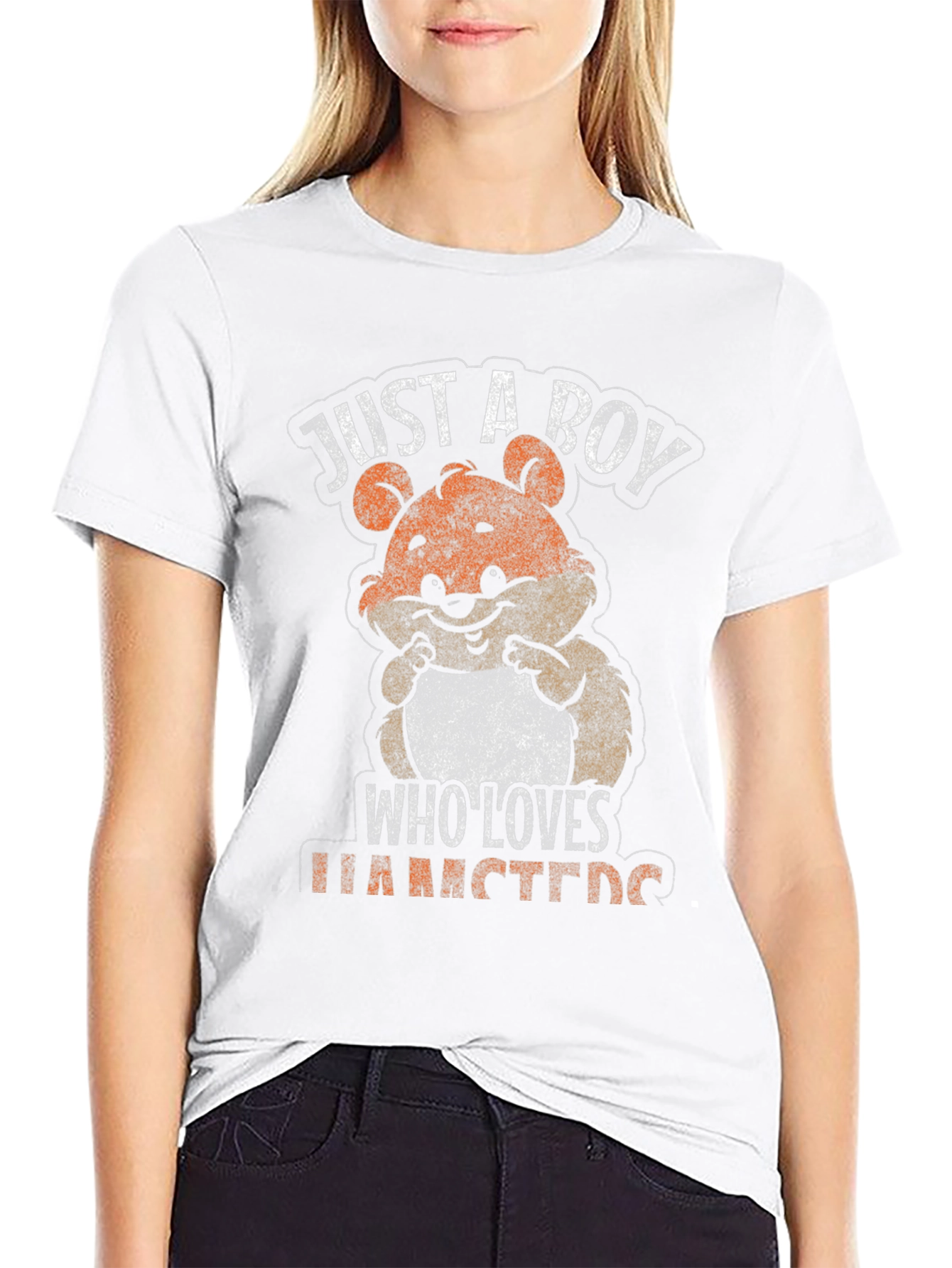 Just A Boy Who Loves Hamsters T-Shirt