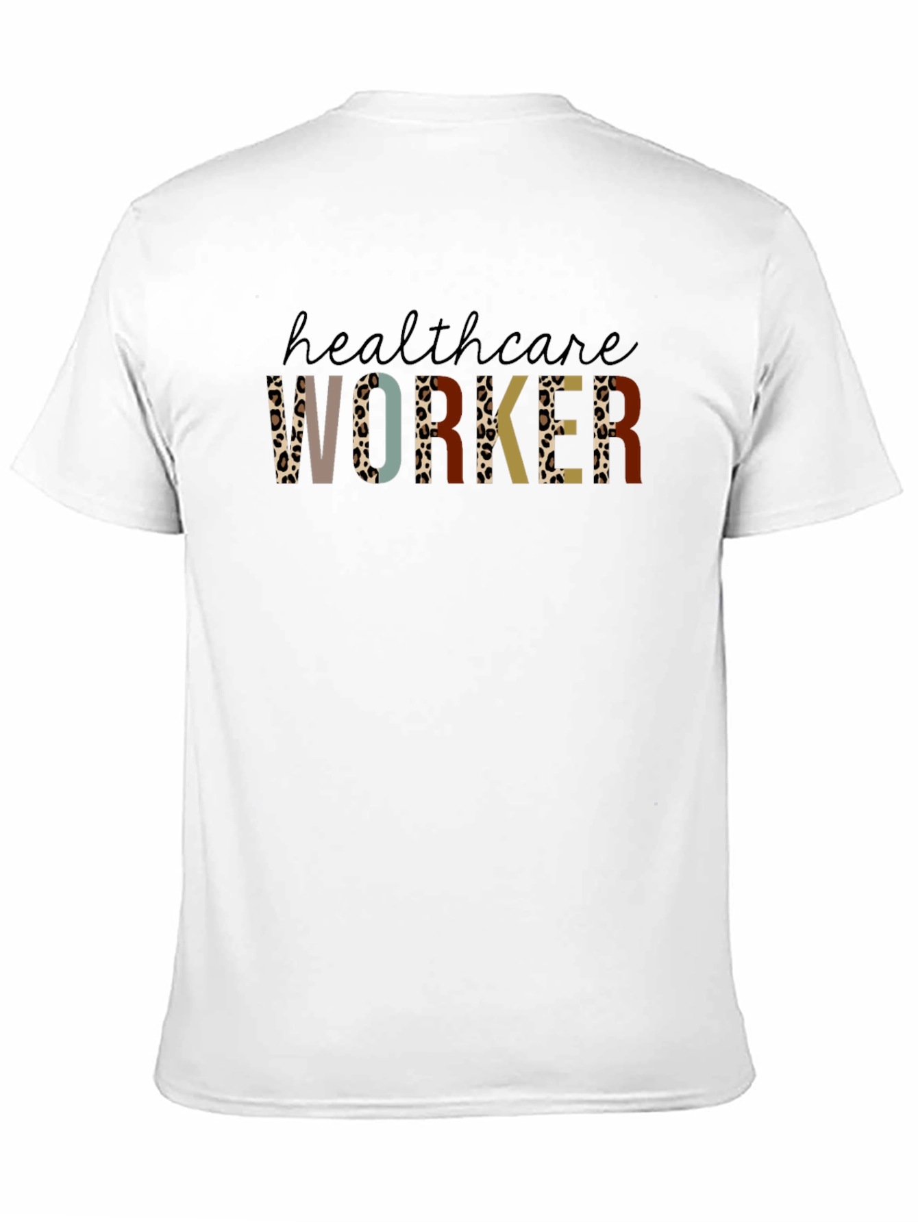 Healthcare Worker Graphic Tee - Black Unisex T-Shirt