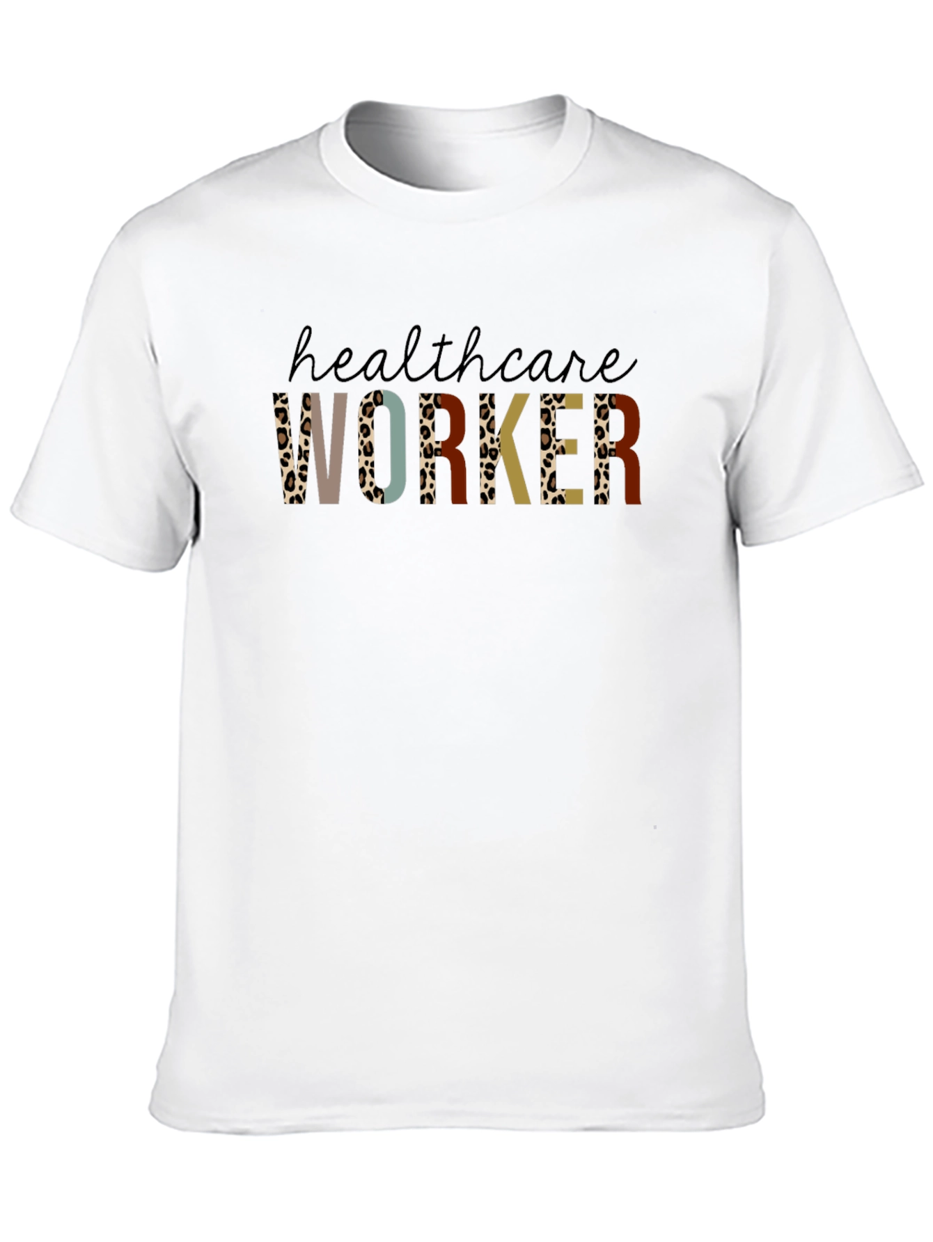 Healthcare Worker Graphic Tee - Black Unisex T-Shirt