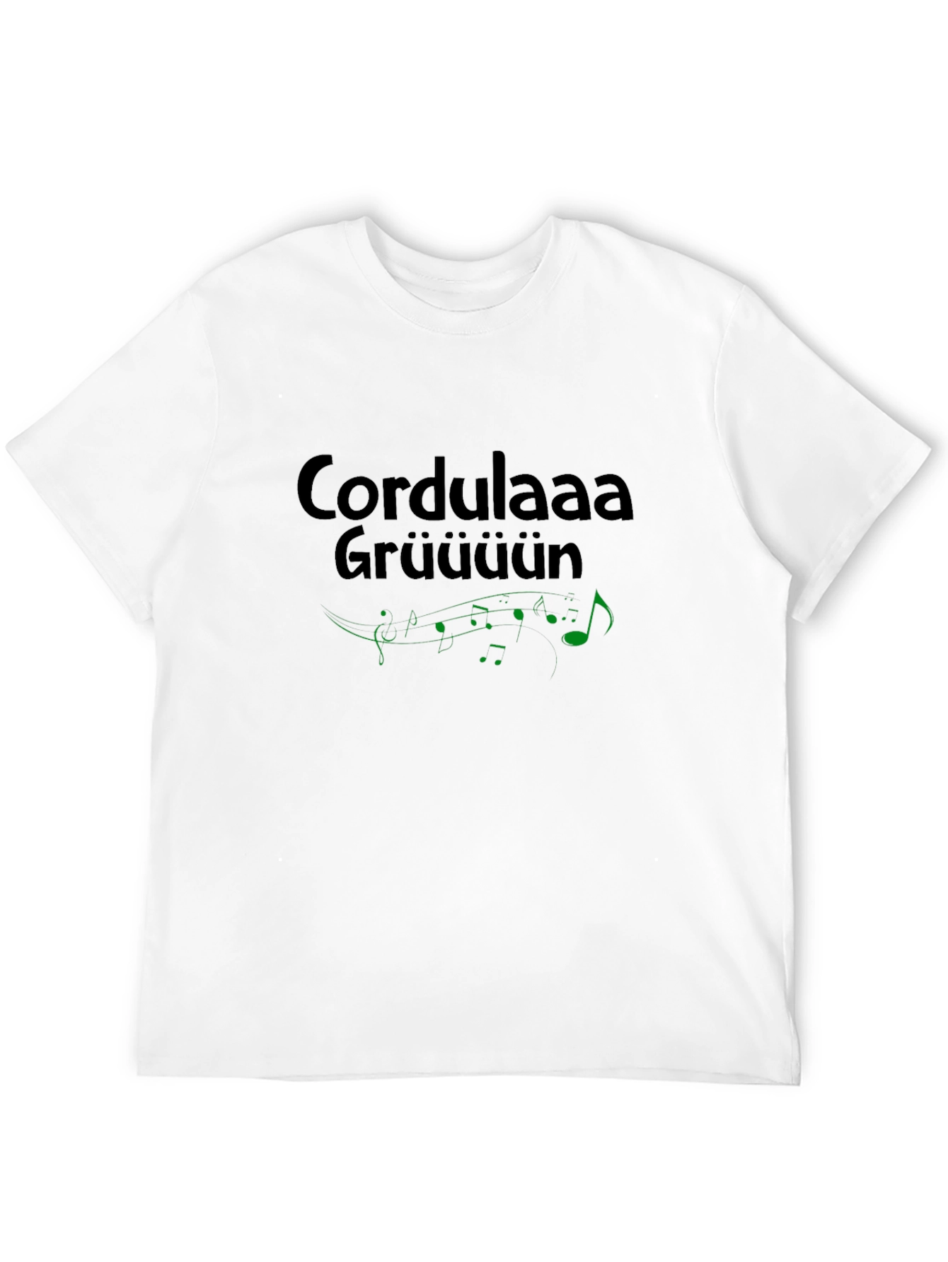 Cordulaaa Grüüüün Graphic Tee - Black