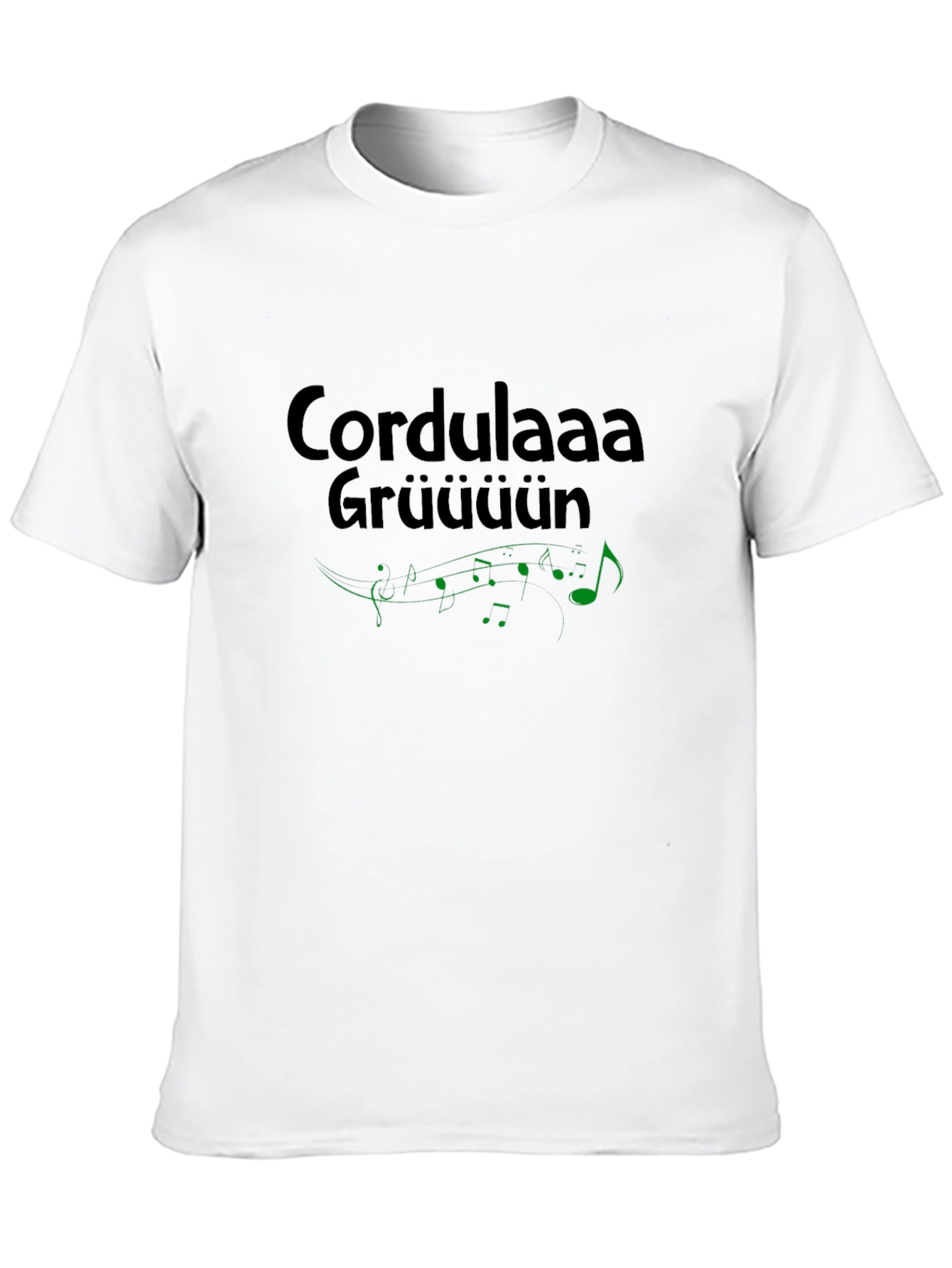 Cordulaaa Grüüüün Graphic Tee - Black