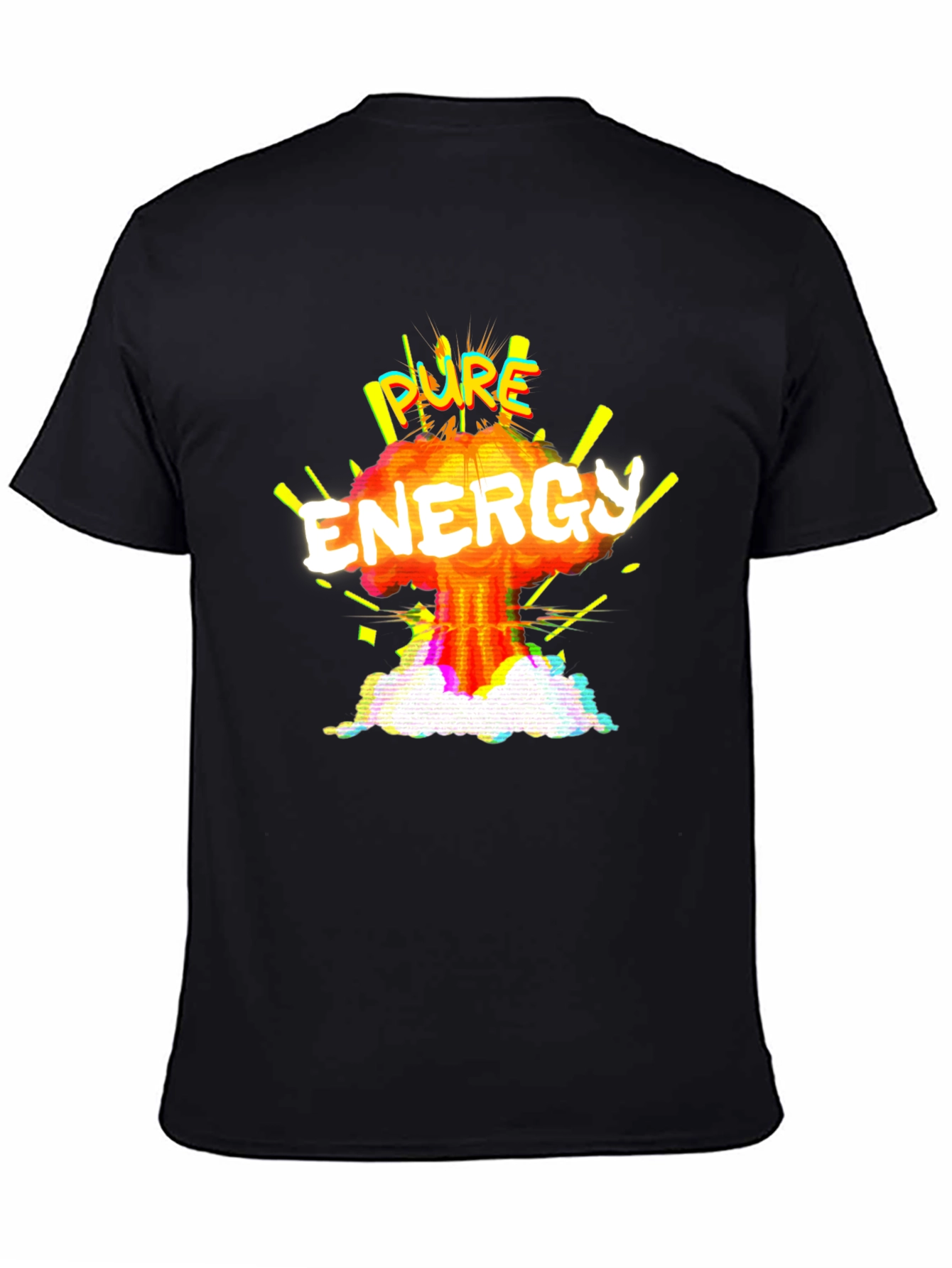 Pure Energy Graphic Tee - Bold & Vibrant Design