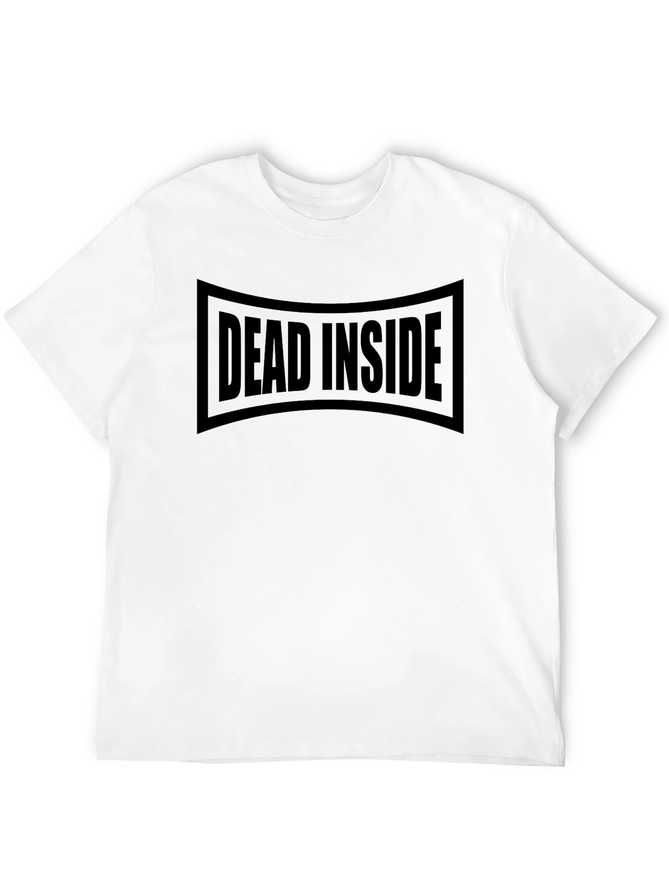Dead Inside Graphic T-Shirt - Dark Humor Tee