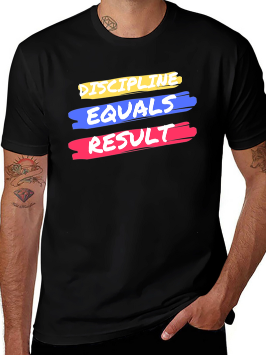 Discipline Equals Results Graphic Tee