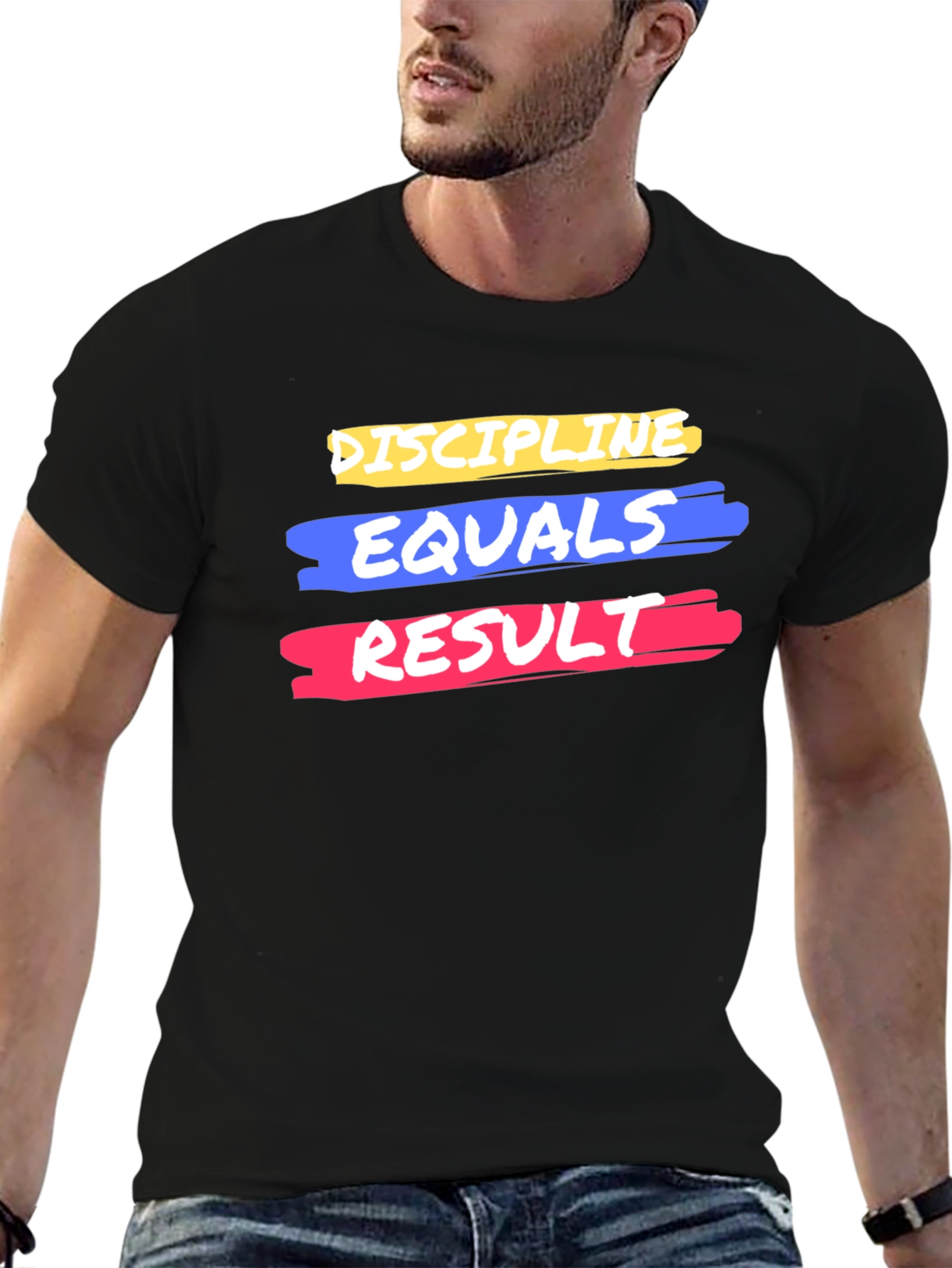 Discipline Equals Results Graphic Tee