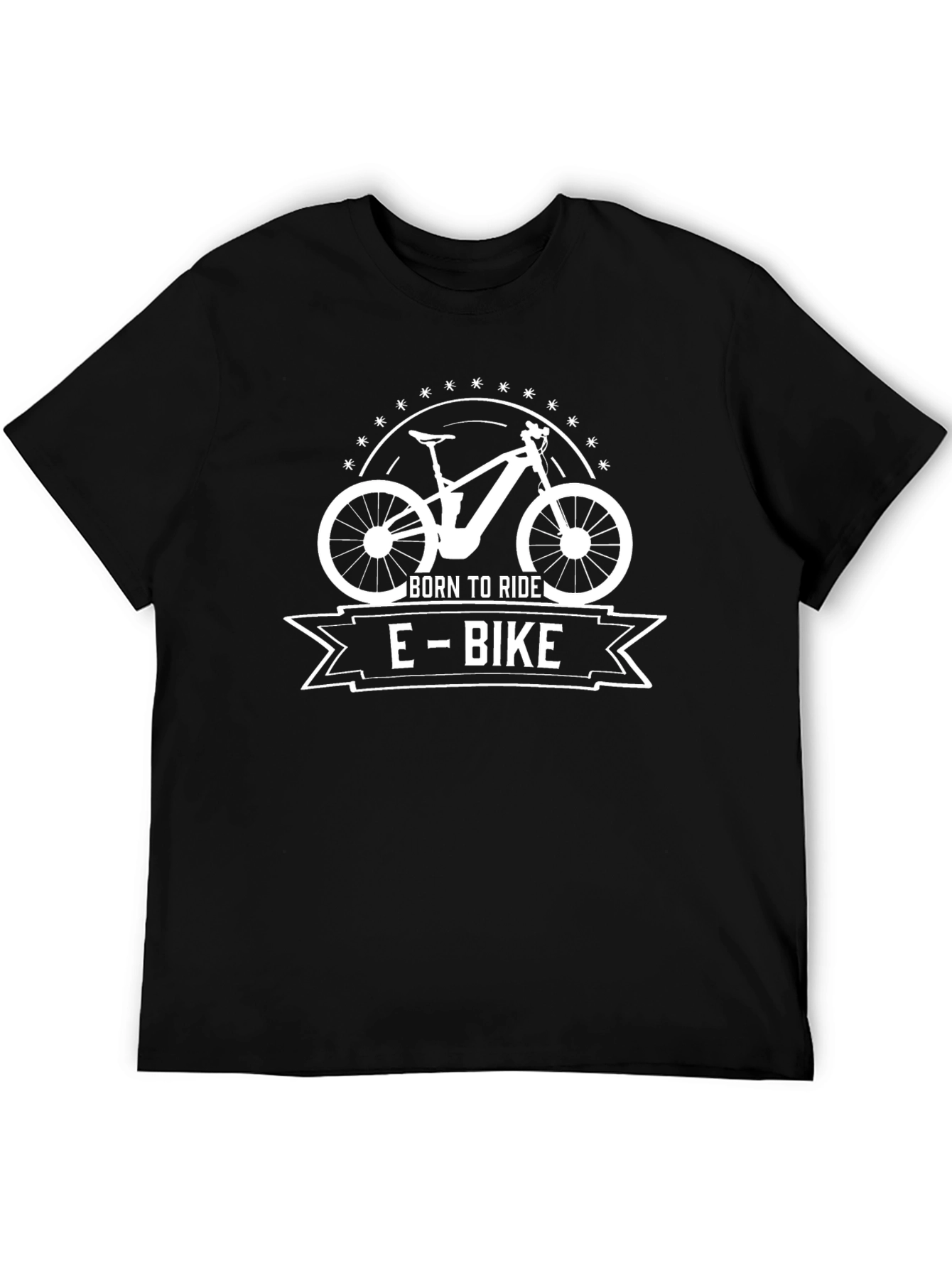 Born To Ride E-Bike Graphic Tee