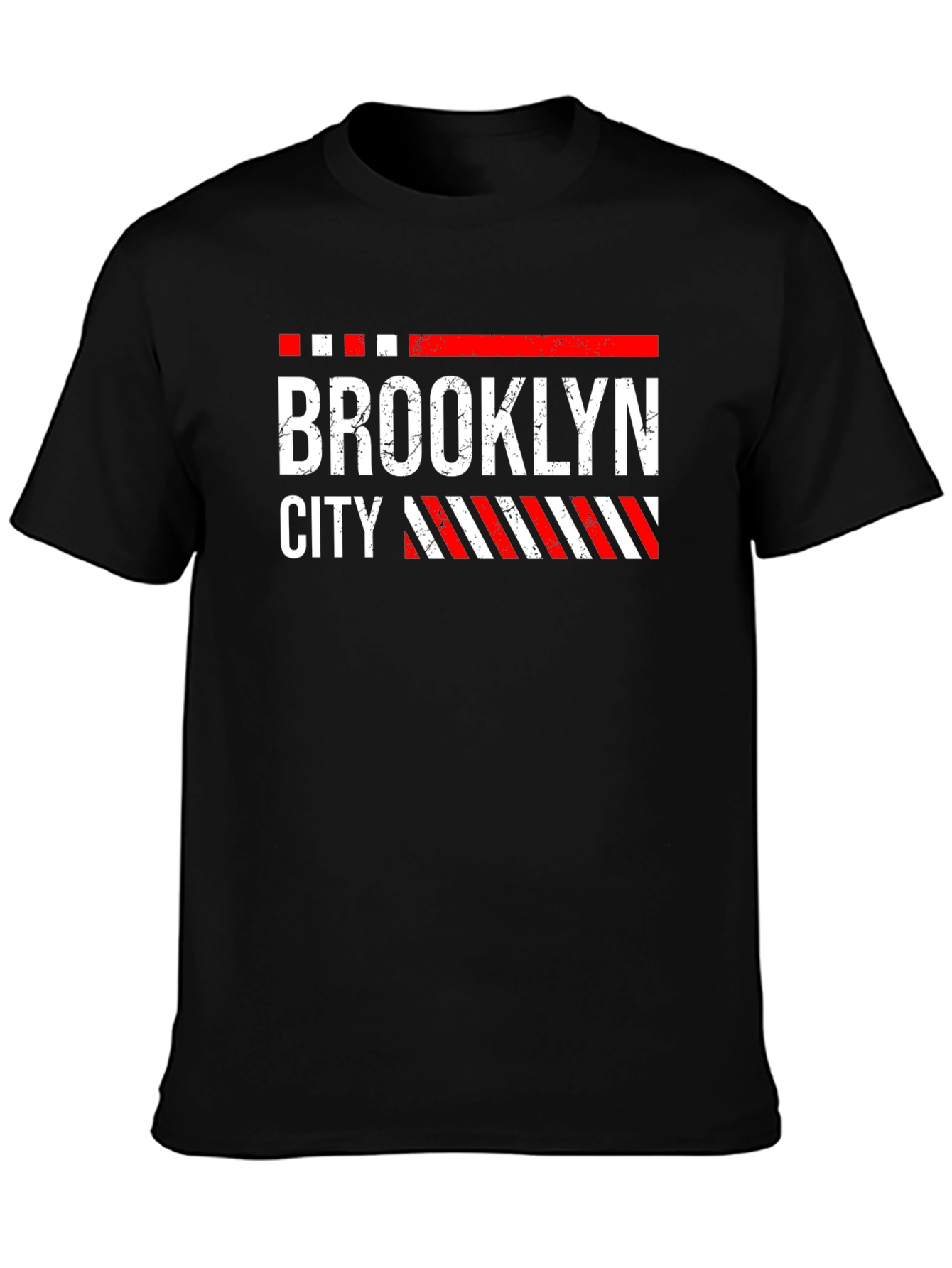 Brooklyn City Graphic Tee - Classic Black T-Shirt