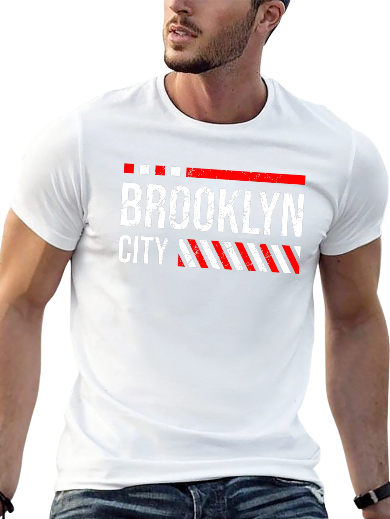 Brooklyn City Graphic Tee - Classic Black T-Shirt