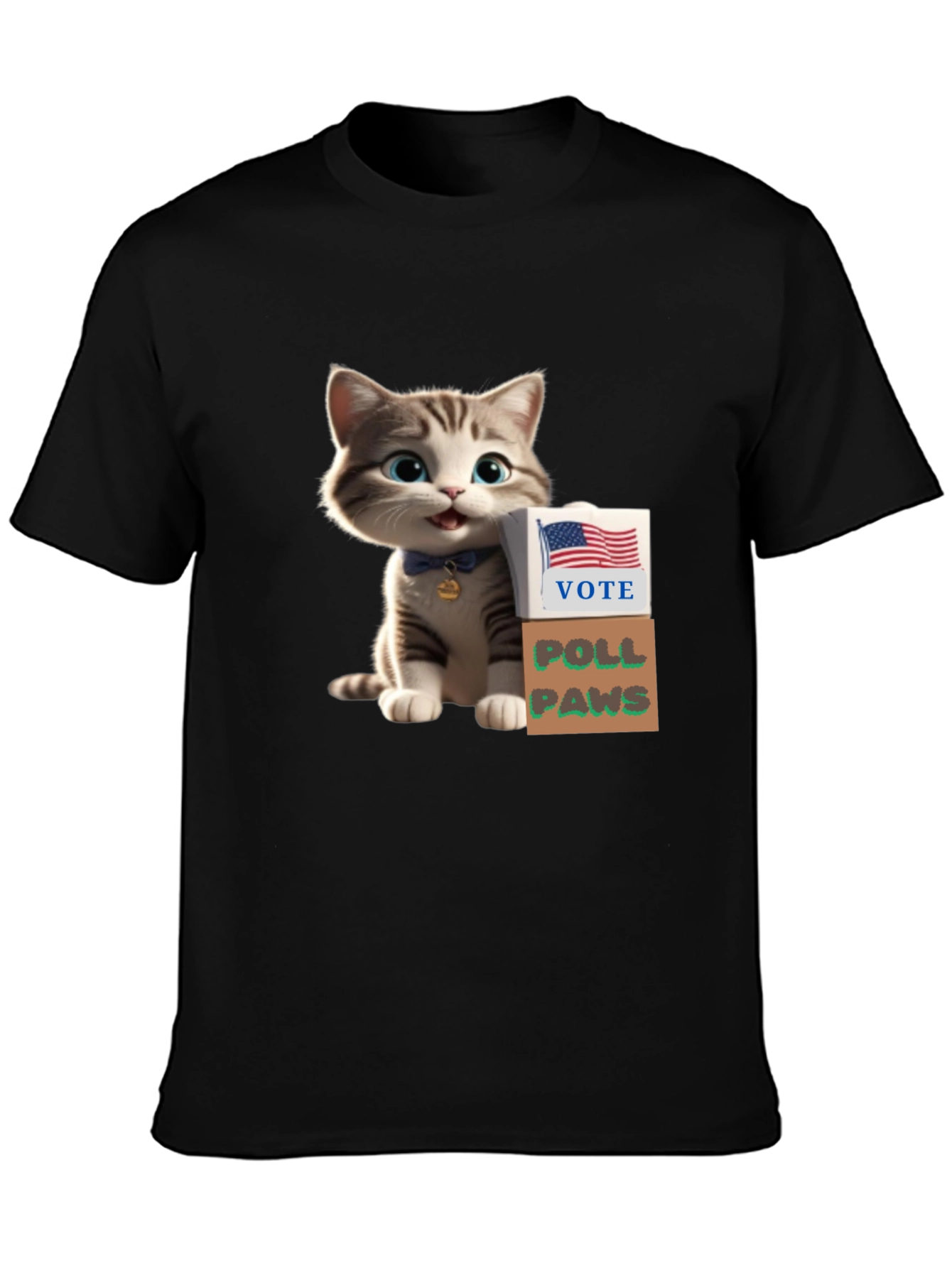 Vote Poll Paws T-Shirt